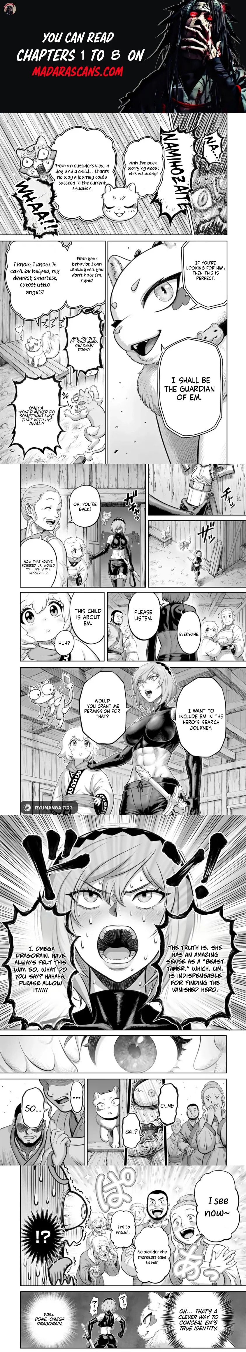 Kono Inu to Kitara Mago no Koto shika Kangaeteinai: Kensei Maou no Yarinokoshi Chapter 4.2 page 1 - 