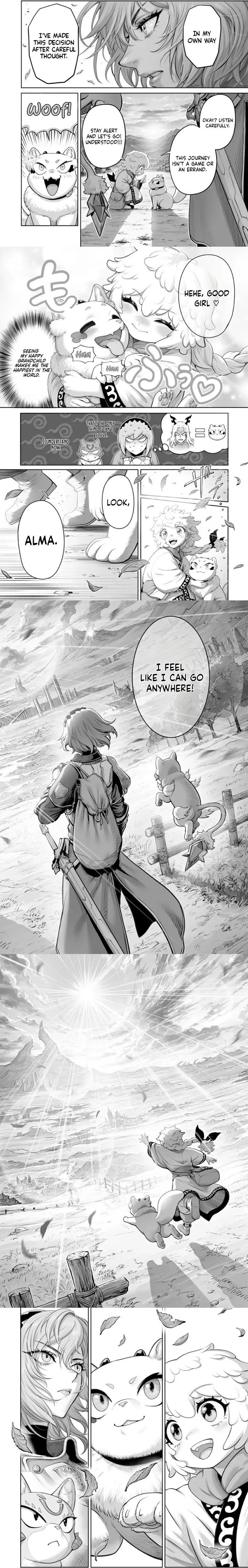 Kono Inu to Kitara Mago no Koto shika Kangaeteinai: Kensei Maou no Yarinokoshi Chapter 4.2 page 4 - 