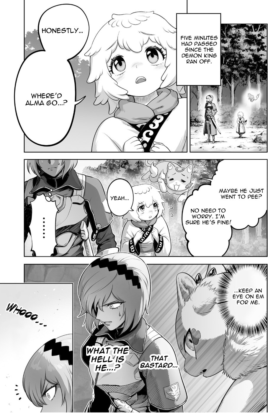 Kono Inu to Kitara Mago no Koto shika Kangaeteinai: Kensei Maou no Yarinokoshi Chapter 4 page 3 - 
