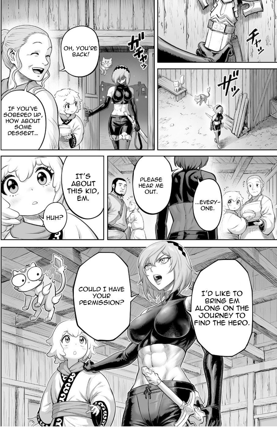 Kono Inu to Kitara Mago no Koto shika Kangaeteinai: Kensei Maou no Yarinokoshi Chapter 4 page 24 - 