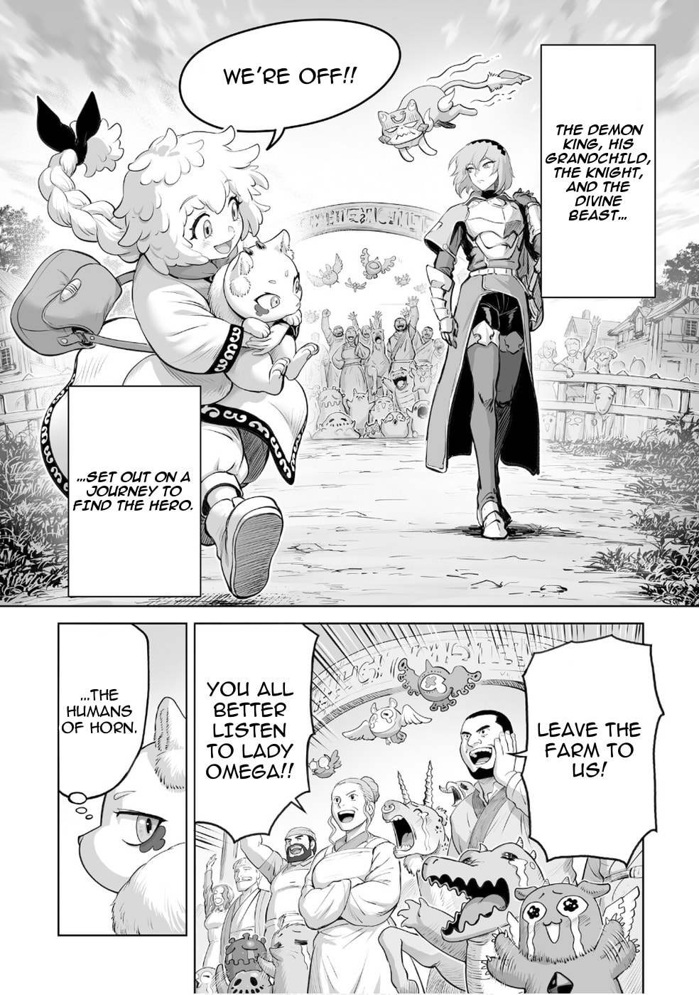 Kono Inu to Kitara Mago no Koto shika Kangaeteinai: Kensei Maou no Yarinokoshi Chapter 4 page 32 - 