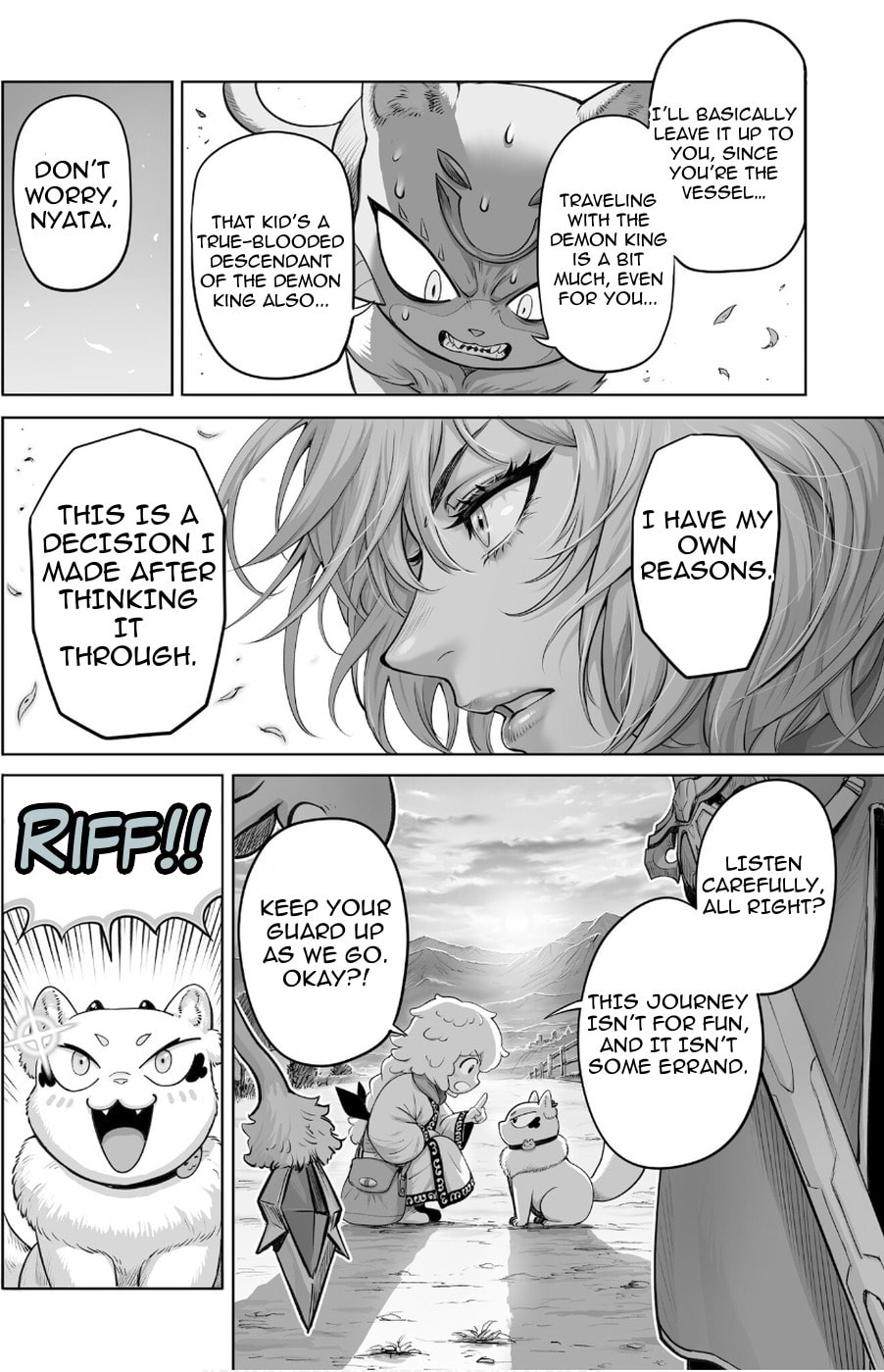 Kono Inu to Kitara Mago no Koto shika Kangaeteinai: Kensei Maou no Yarinokoshi Chapter 4 page 34 - 