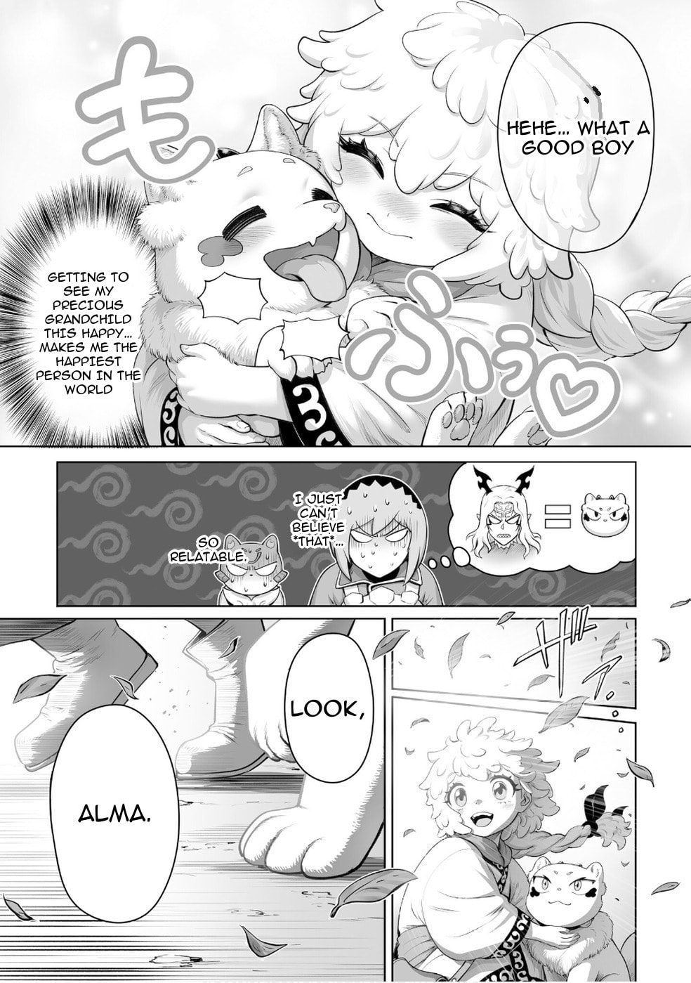 Kono Inu to Kitara Mago no Koto shika Kangaeteinai: Kensei Maou no Yarinokoshi Chapter 4 page 35 - 