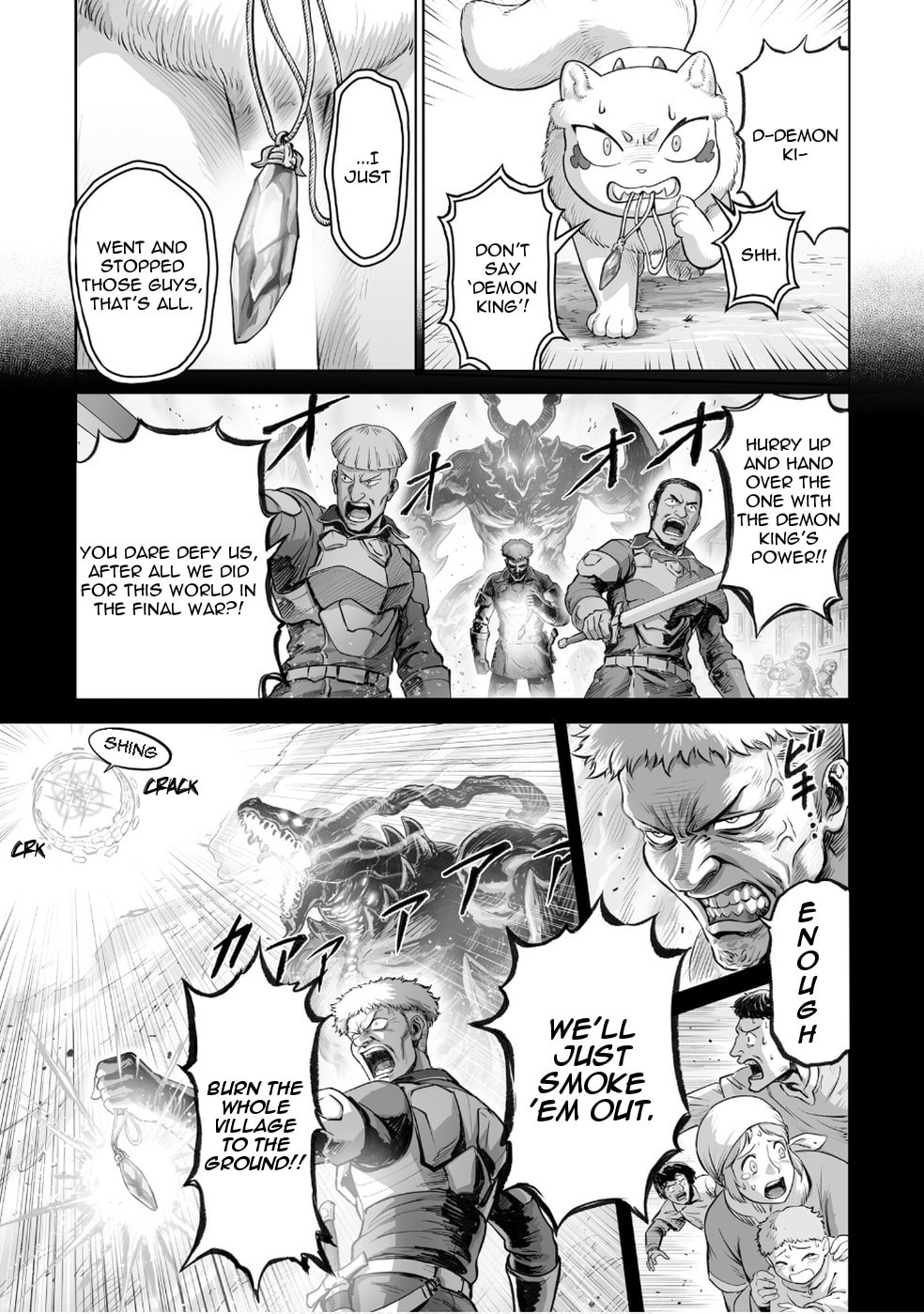 Kono Inu to Kitara Mago no Koto shika Kangaeteinai: Kensei Maou no Yarinokoshi Chapter 4 page 5 - 