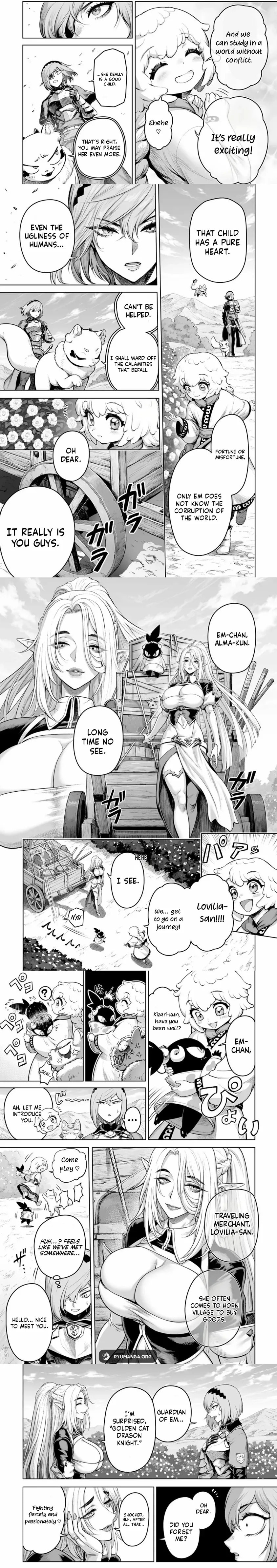 Kono Inu to Kitara Mago no Koto shika Kangaeteinai: Kensei Maou no Yarinokoshi Chapter 5.1 page 2 - 