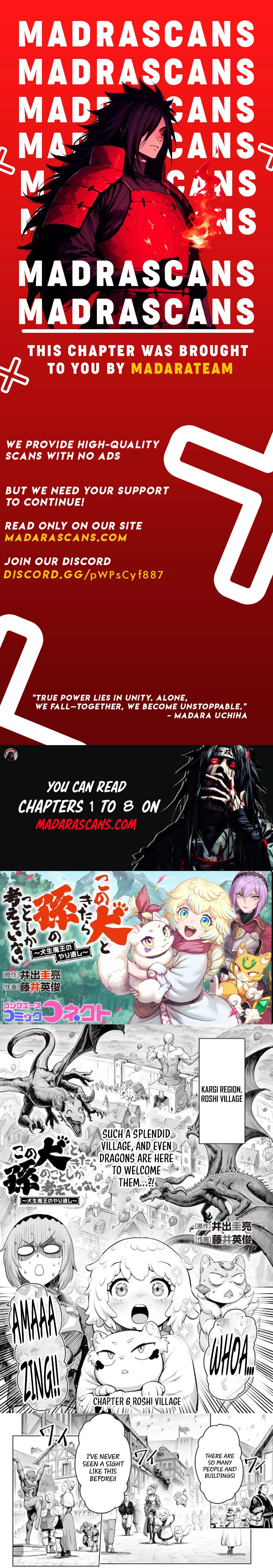 Kono Inu to Kitara Mago no Koto shika Kangaeteinai: Kensei Maou no Yarinokoshi Chapter 6.1 page 1 - 