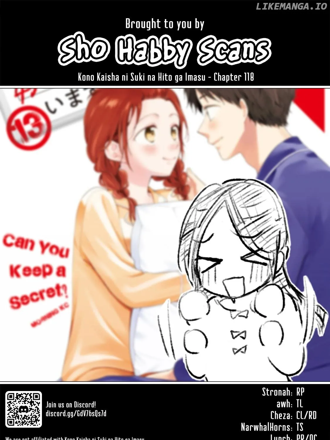 Kono Kaisha ni Suki na Hito ga Imasu Chapter 118 page 39 - 