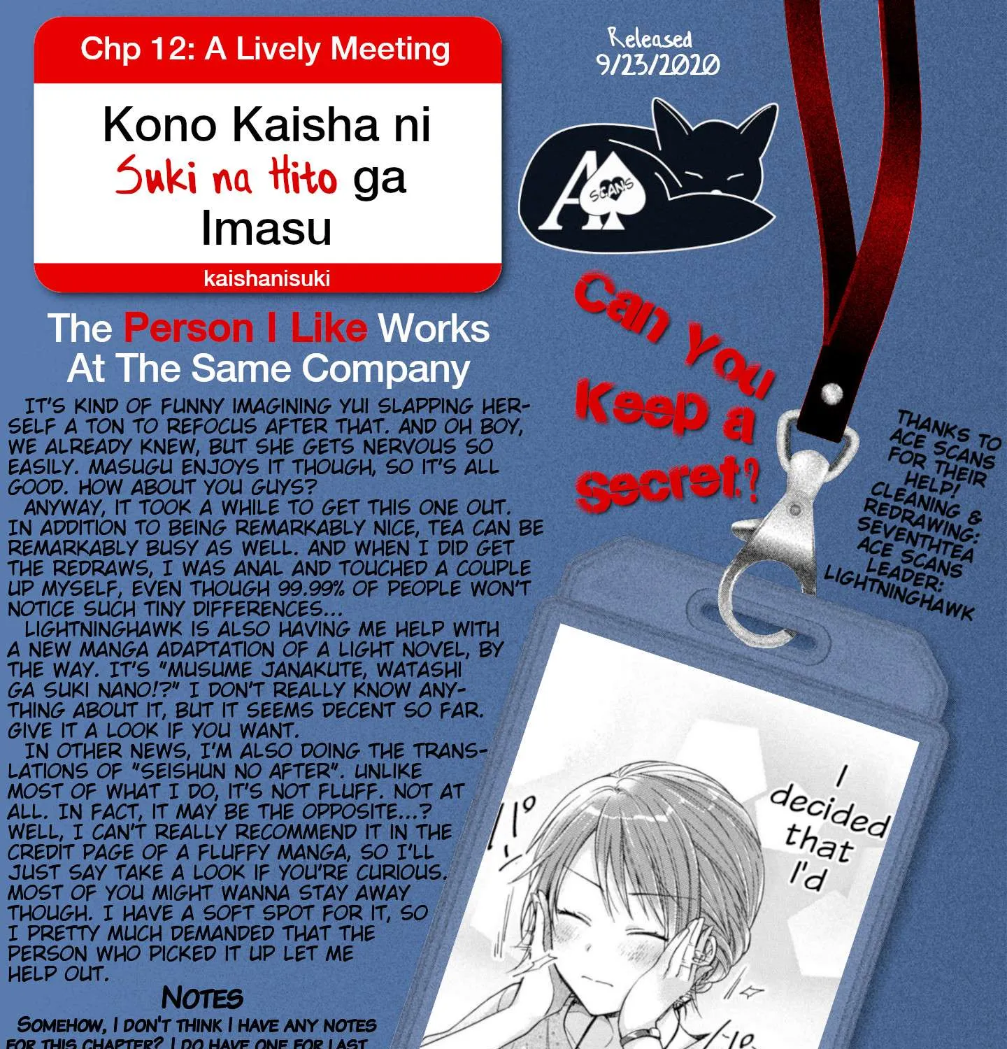 Kono Kaisha ni Suki na Hito ga Imasu Chapter 12 page 27 - 
