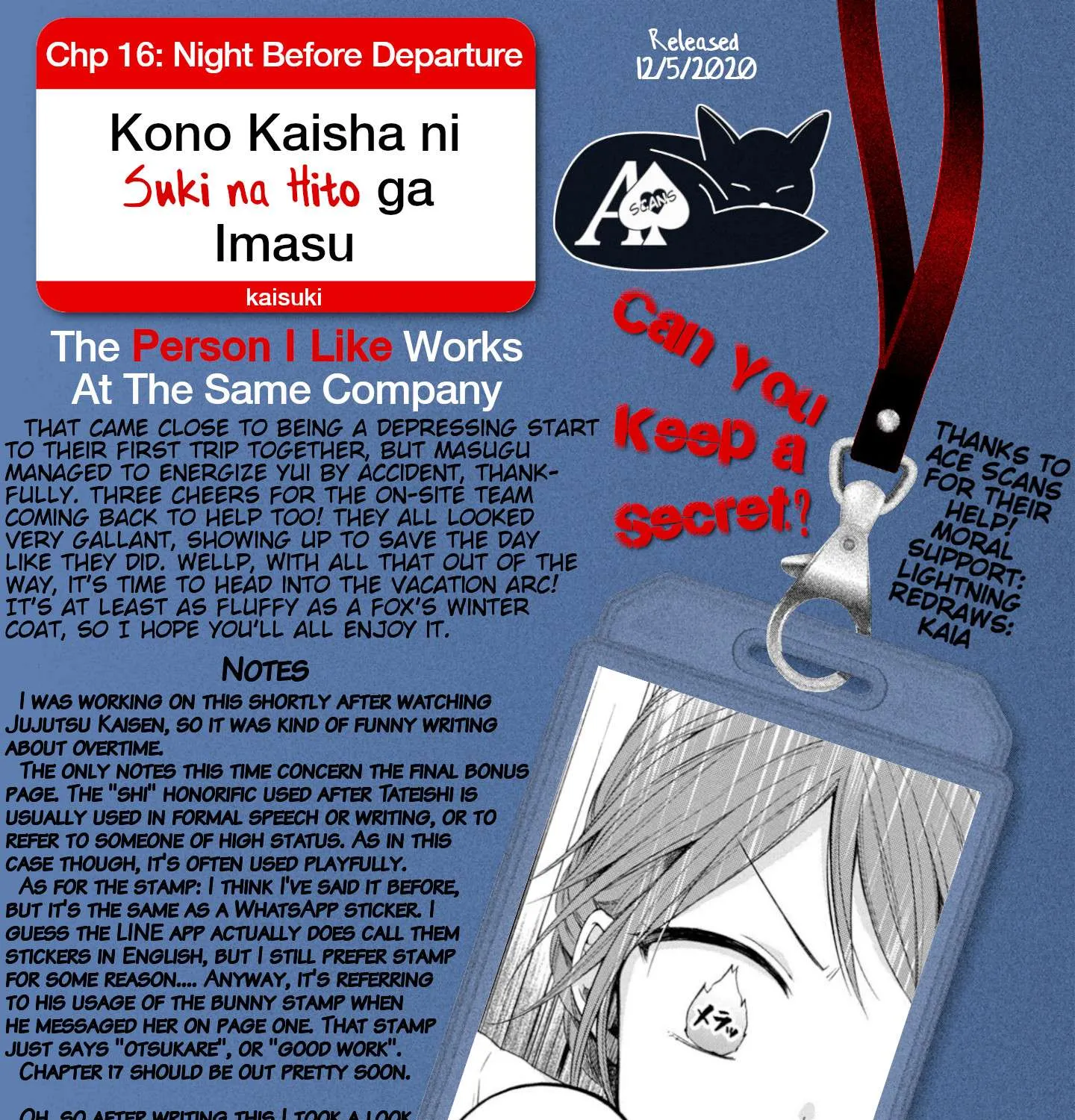 Kono Kaisha ni Suki na Hito ga Imasu Chapter 16 page 29 - 