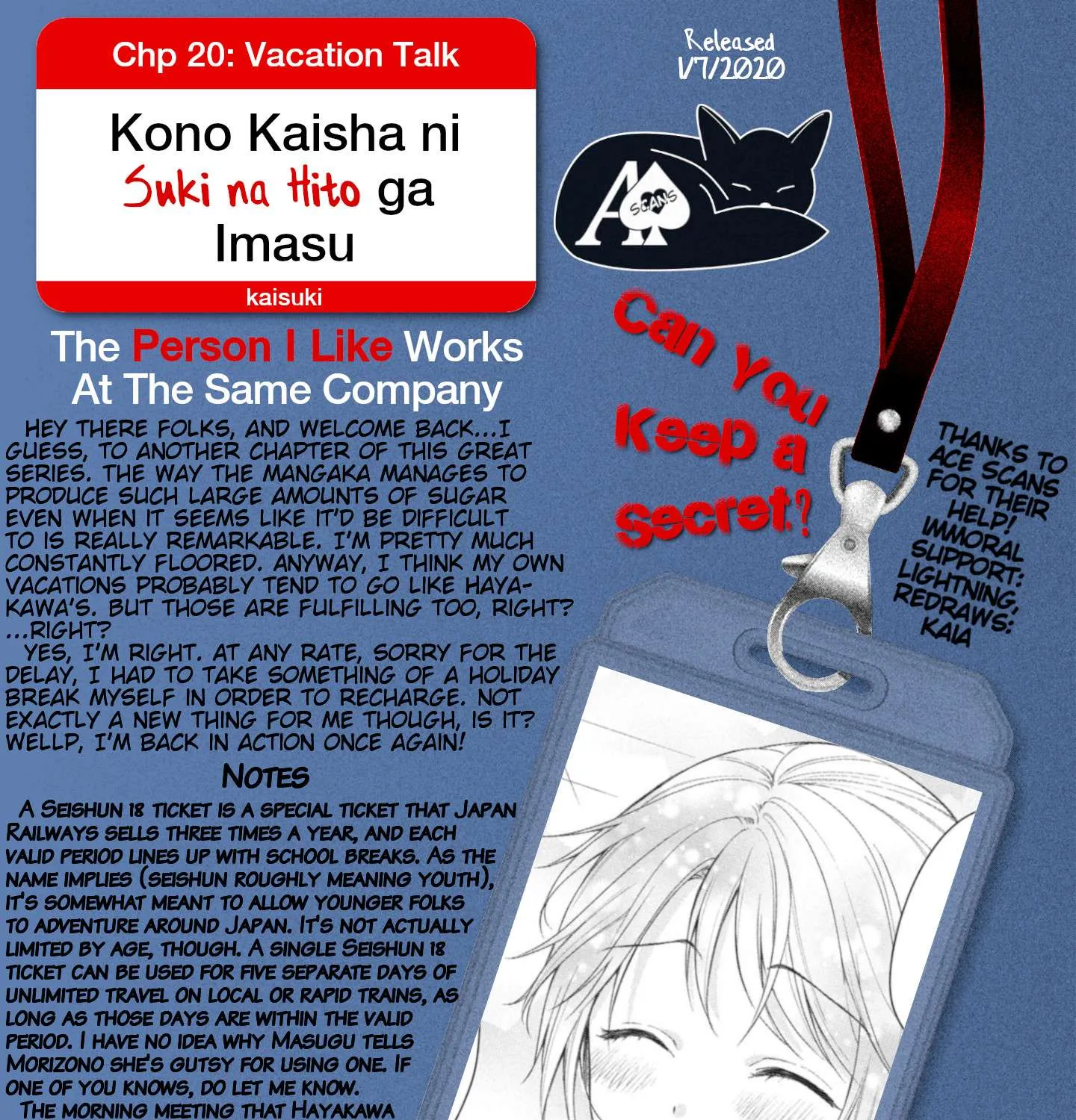 Kono Kaisha ni Suki na Hito ga Imasu Chapter 20 page 29 - 