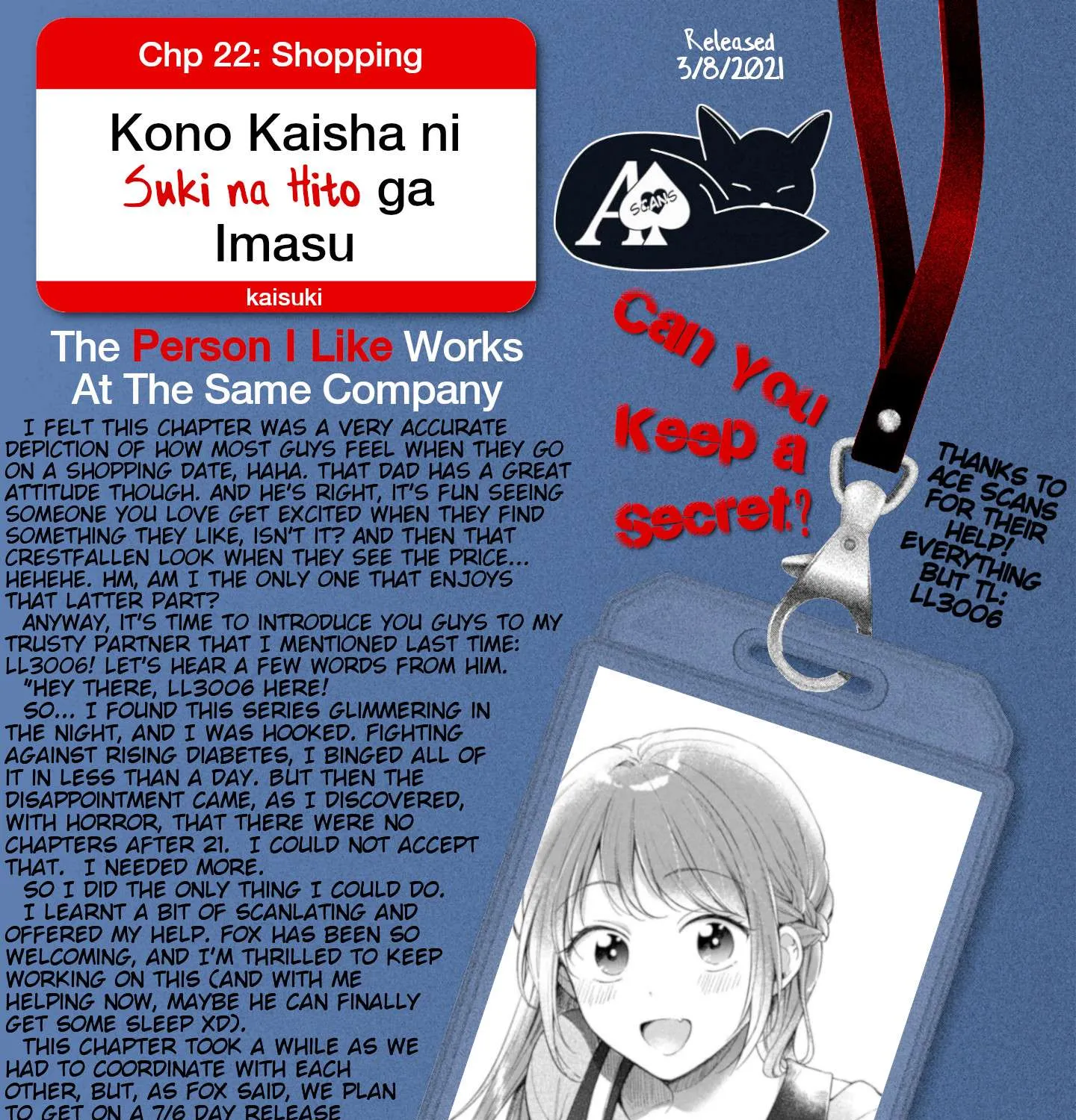 Kono Kaisha ni Suki na Hito ga Imasu Chapter 22 page 29 - 