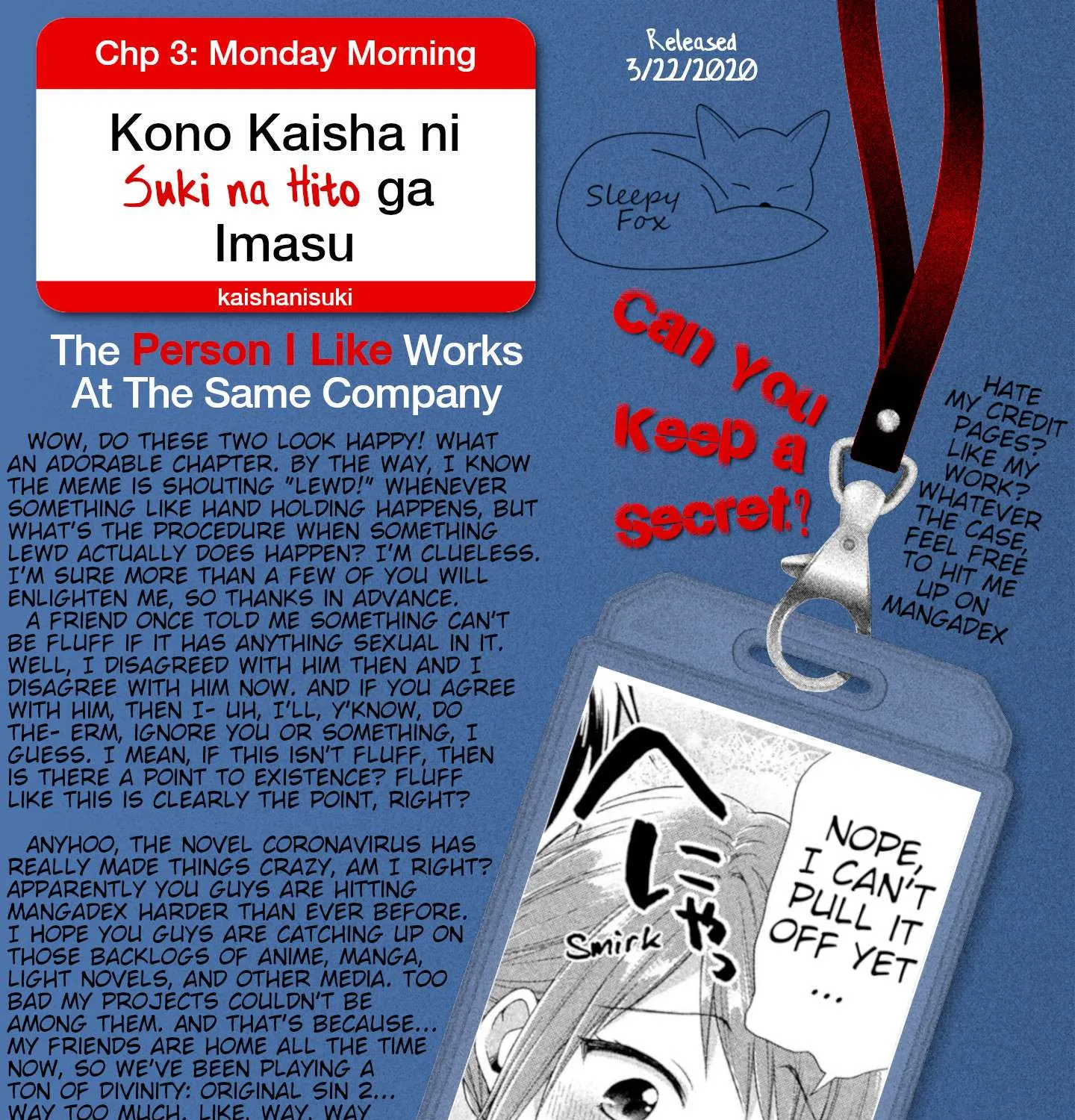 Kono Kaisha ni Suki na Hito ga Imasu Chapter 3 page 29 - 