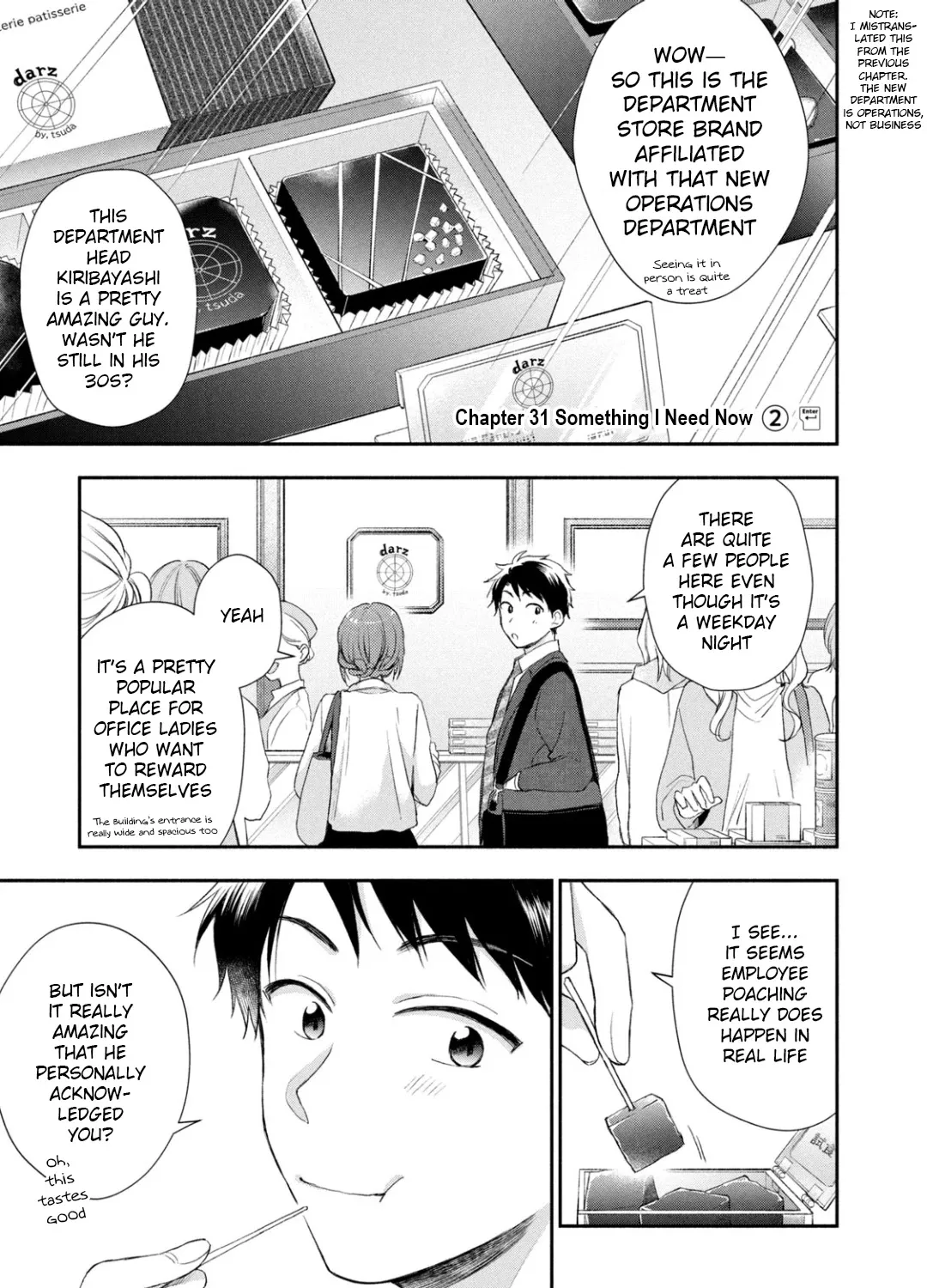 Kono Kaisha ni Suki na Hito ga Imasu Chapter 31 page 1 - 