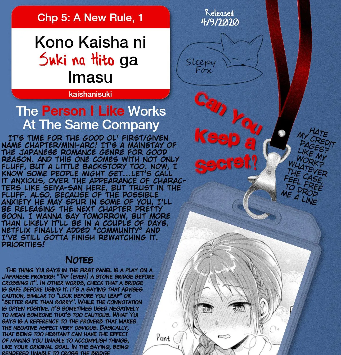 Kono Kaisha ni Suki na Hito ga Imasu Chapter 5 page 29 - 