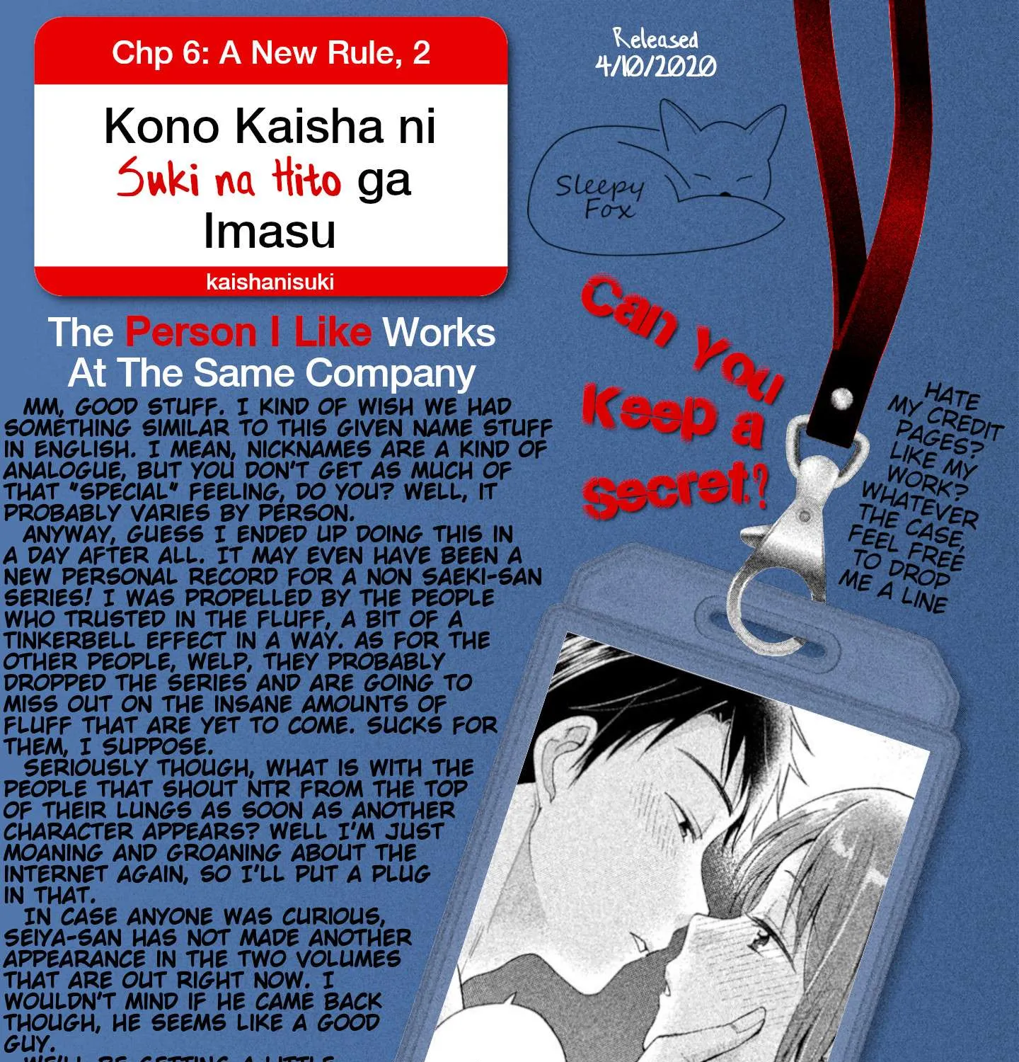 Kono Kaisha ni Suki na Hito ga Imasu Chapter 6 page 27 - 