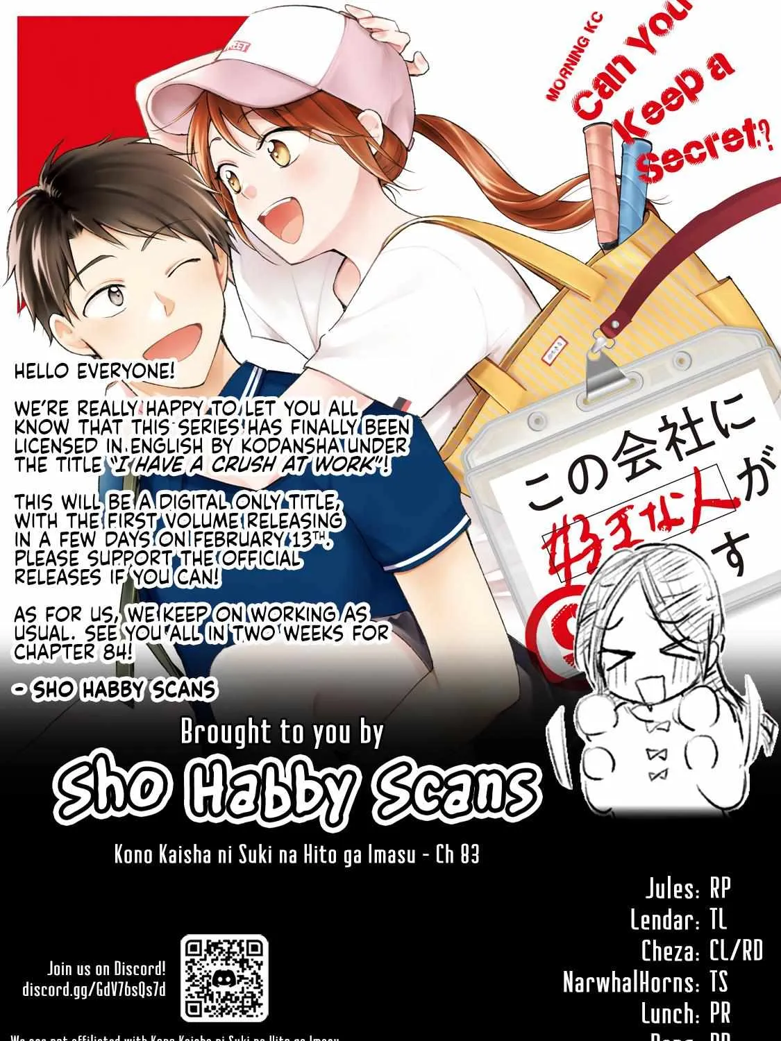 Kono Kaisha ni Suki na Hito ga Imasu Chapter 83 page 29 - 