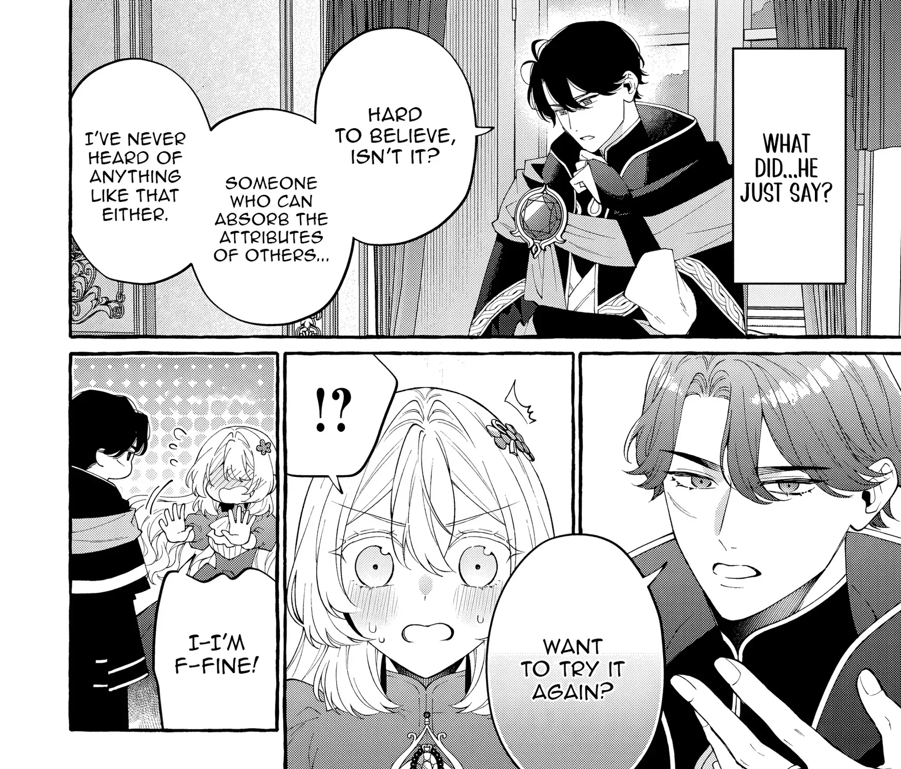 Kono Kiss wa Jiko na no ni Iro na Shi no Watashi ga Nazeka Saikyou no Mahoutsukai ni Torawaretemasu Chapter 2 page 14 - 