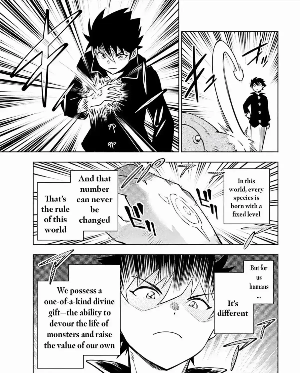 Kono Sekai de Ore dake ga (Level Up) wo Shitteiru Chapter 0 page 45 - 