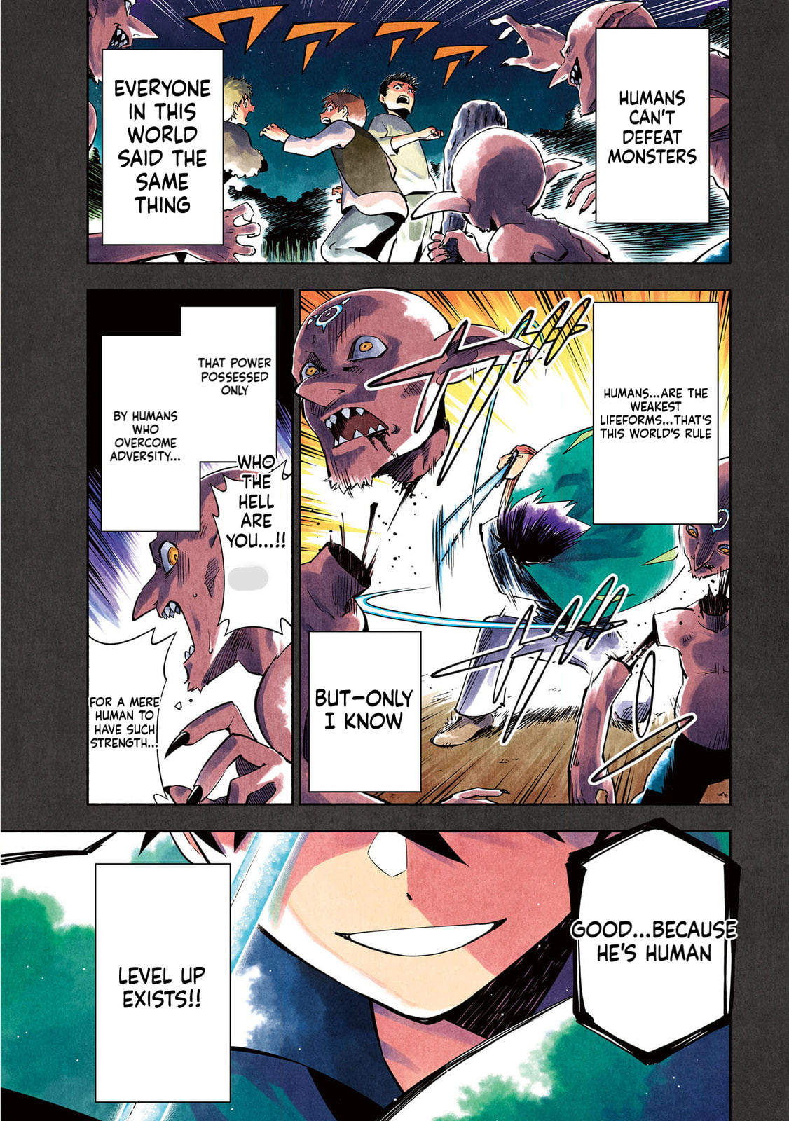 Kono Sekai de Ore dake ga (Level Up) wo Shitteiru Chapter 1 page 2 - 