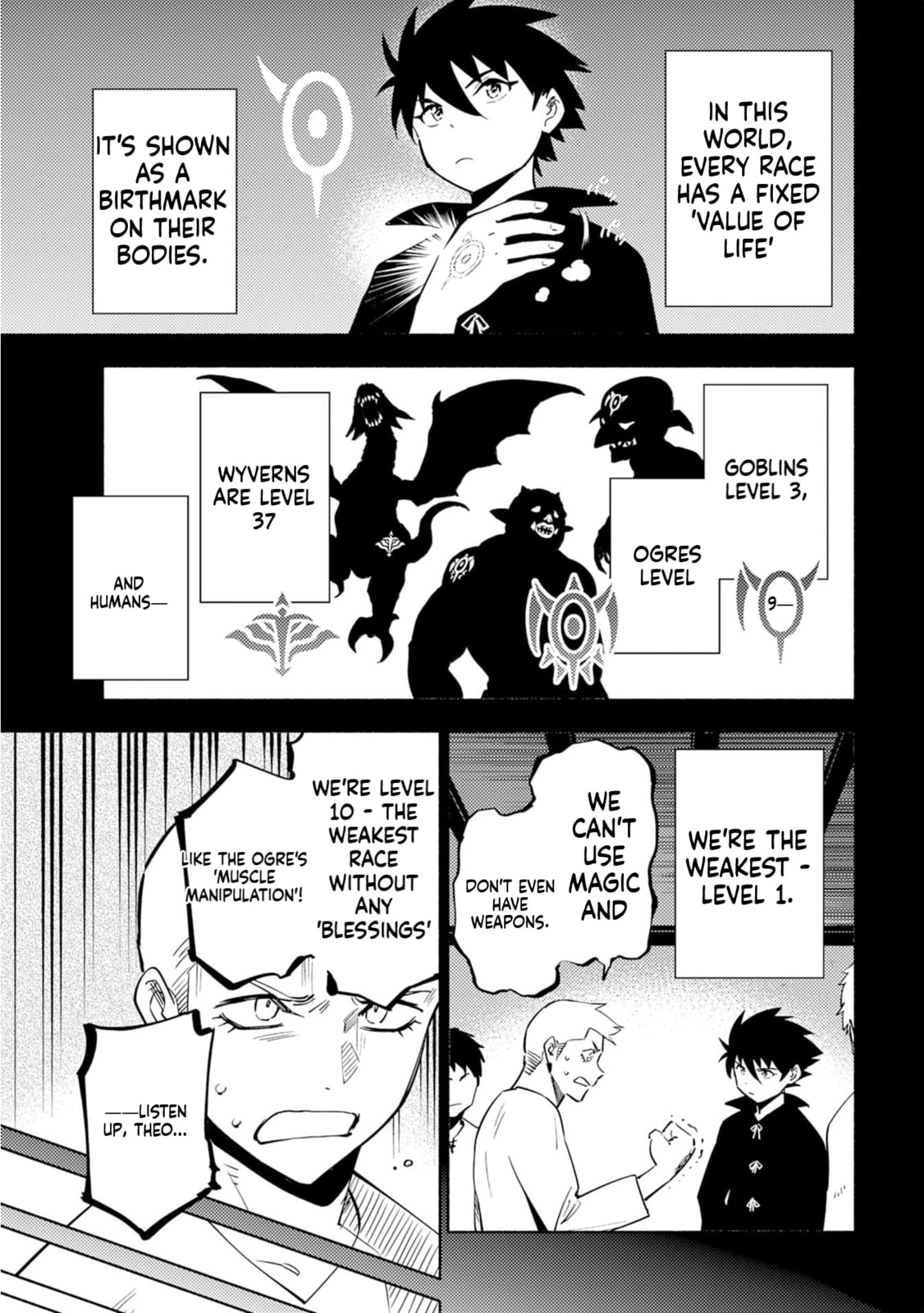 Kono Sekai de Ore dake ga (Level Up) wo Shitteiru Chapter 1 page 12 - 