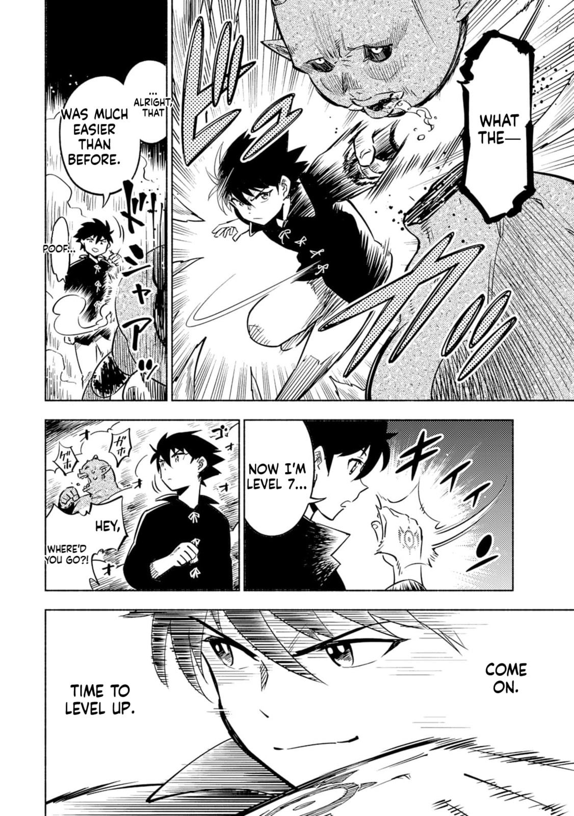Kono Sekai de Ore dake ga (Level Up) wo Shitteiru Chapter 1 page 31 - 