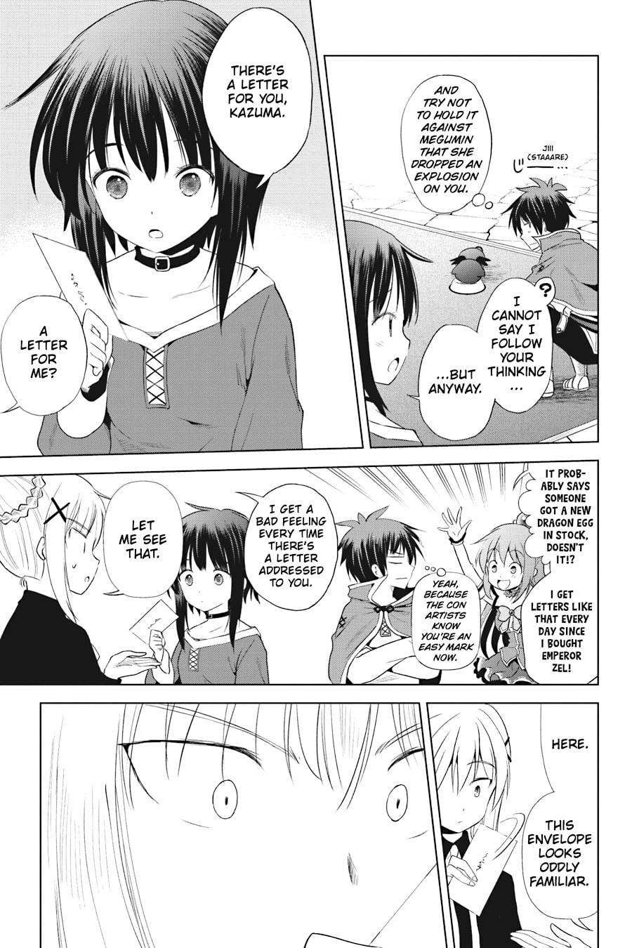 Kono Subarashii Sekai ni Shukufuku o! Chapter 104 page 3 - 