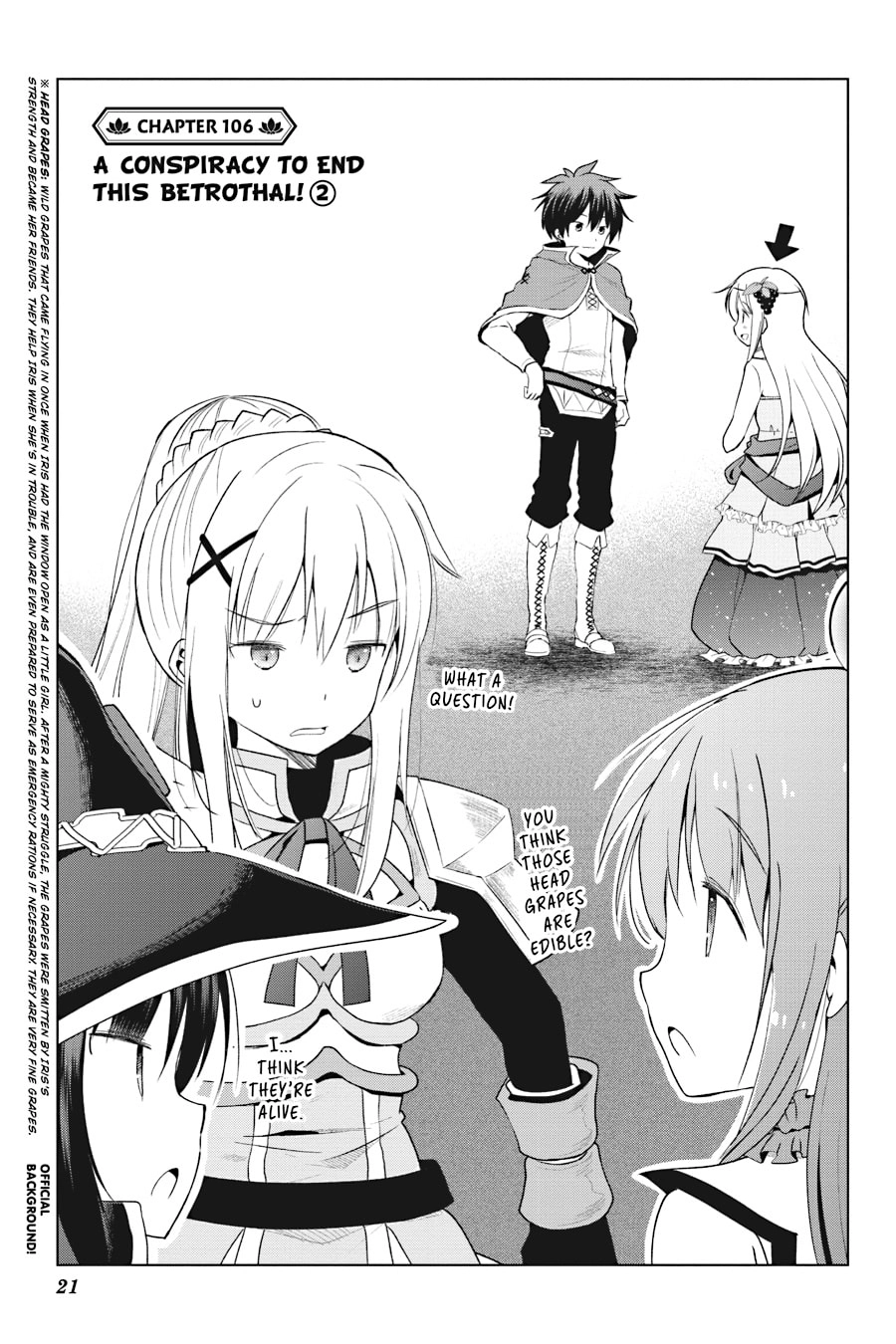Kono Subarashii Sekai ni Shukufuku o! Chapter 106 page 1 - 