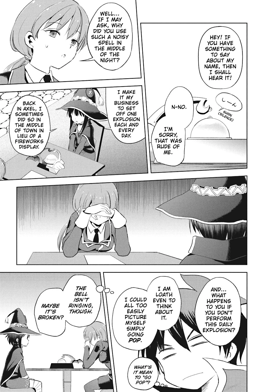 Kono Subarashii Sekai ni Shukufuku o! Chapter 112 page 3 - 