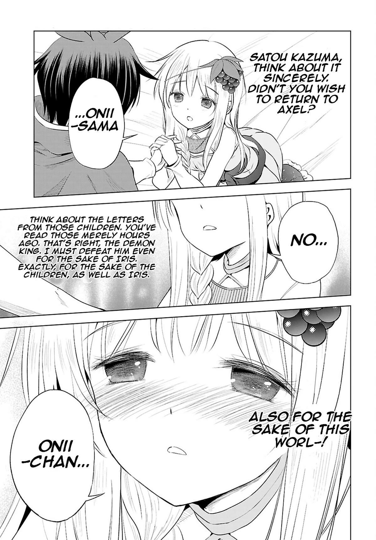 Kono Subarashii Sekai ni Shukufuku o! Chapter 118 page 22 - 