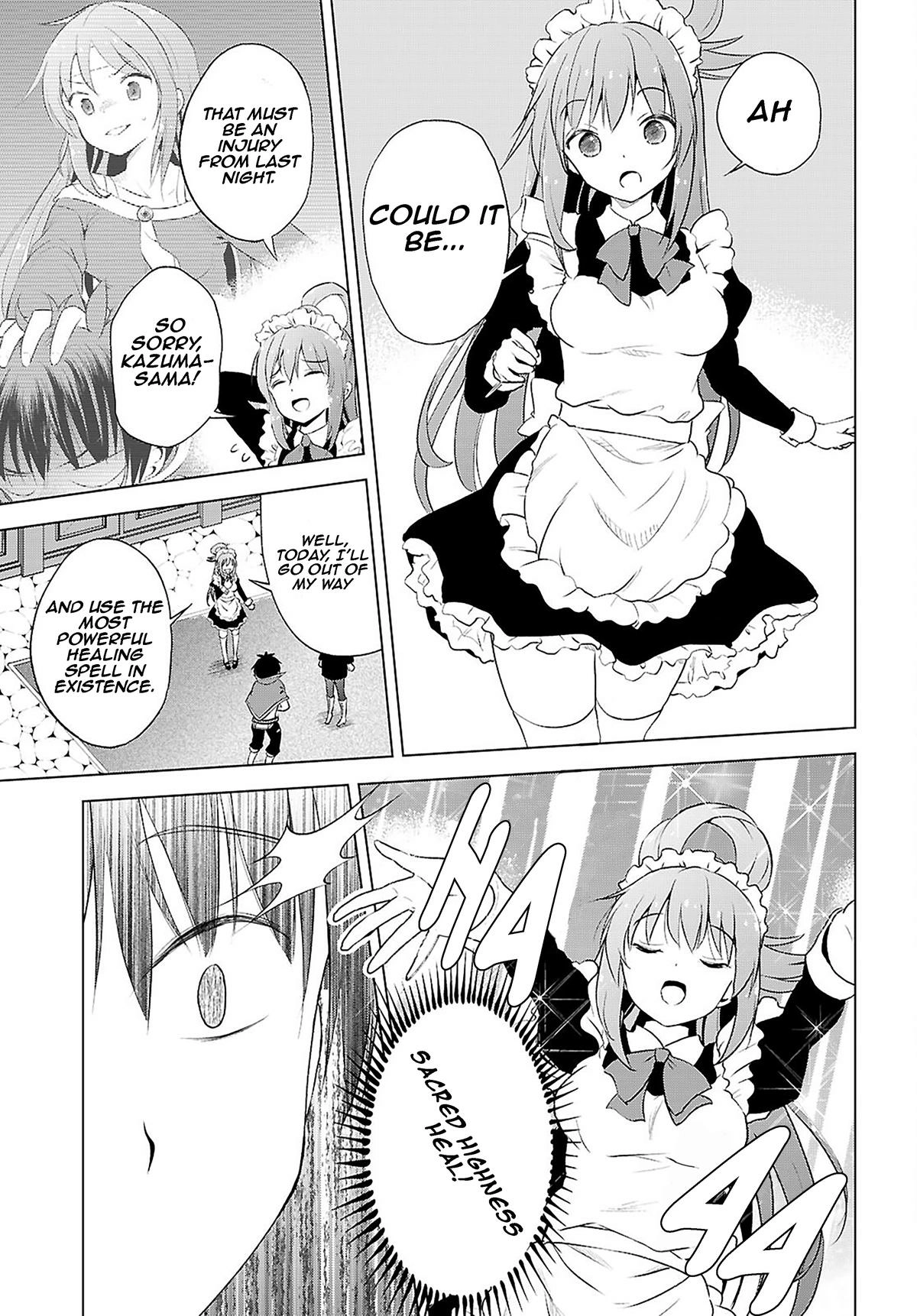 Kono Subarashii Sekai ni Shukufuku o! Chapter 122 page 8 - 