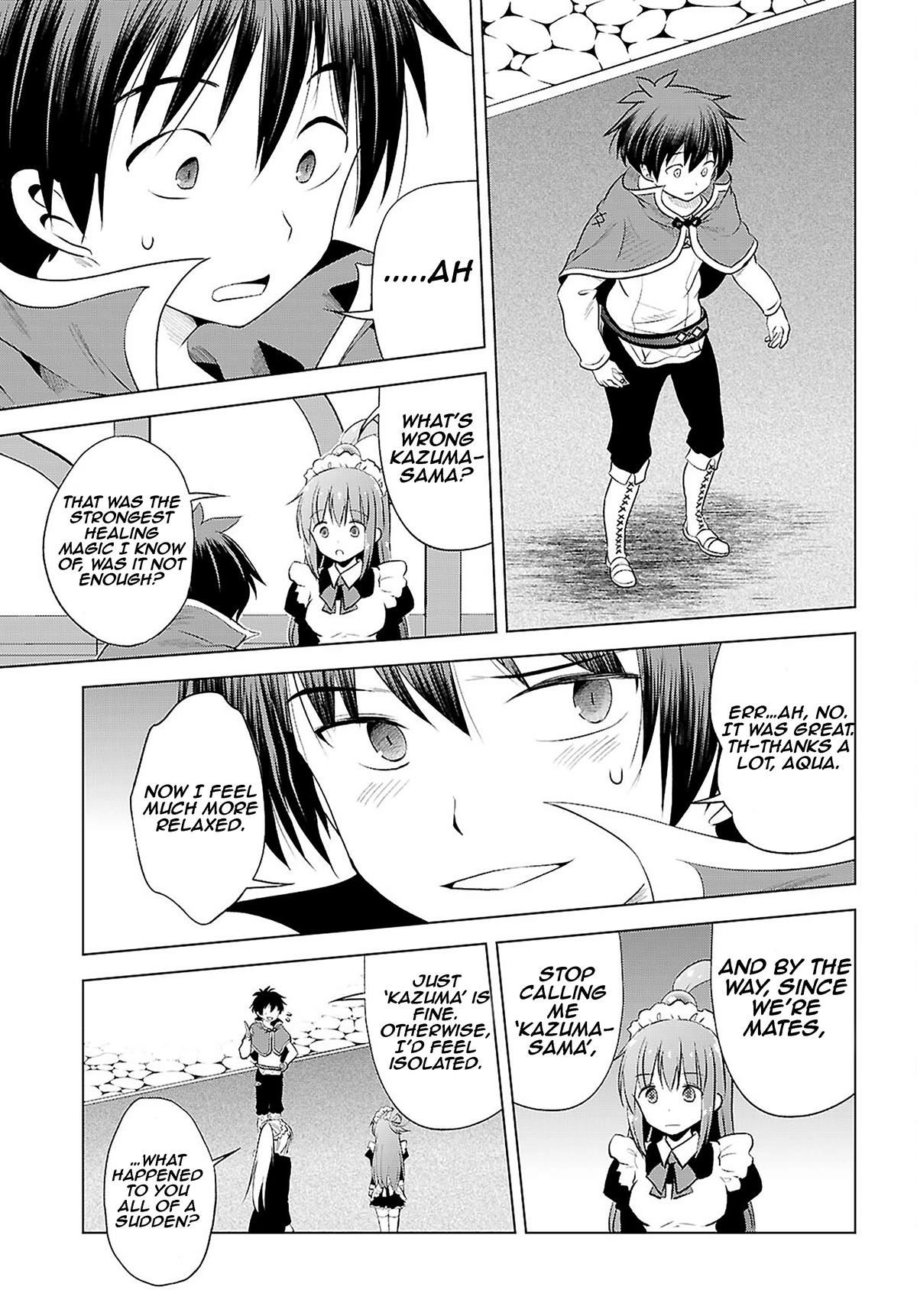 Kono Subarashii Sekai ni Shukufuku o! Chapter 122 page 10 - 