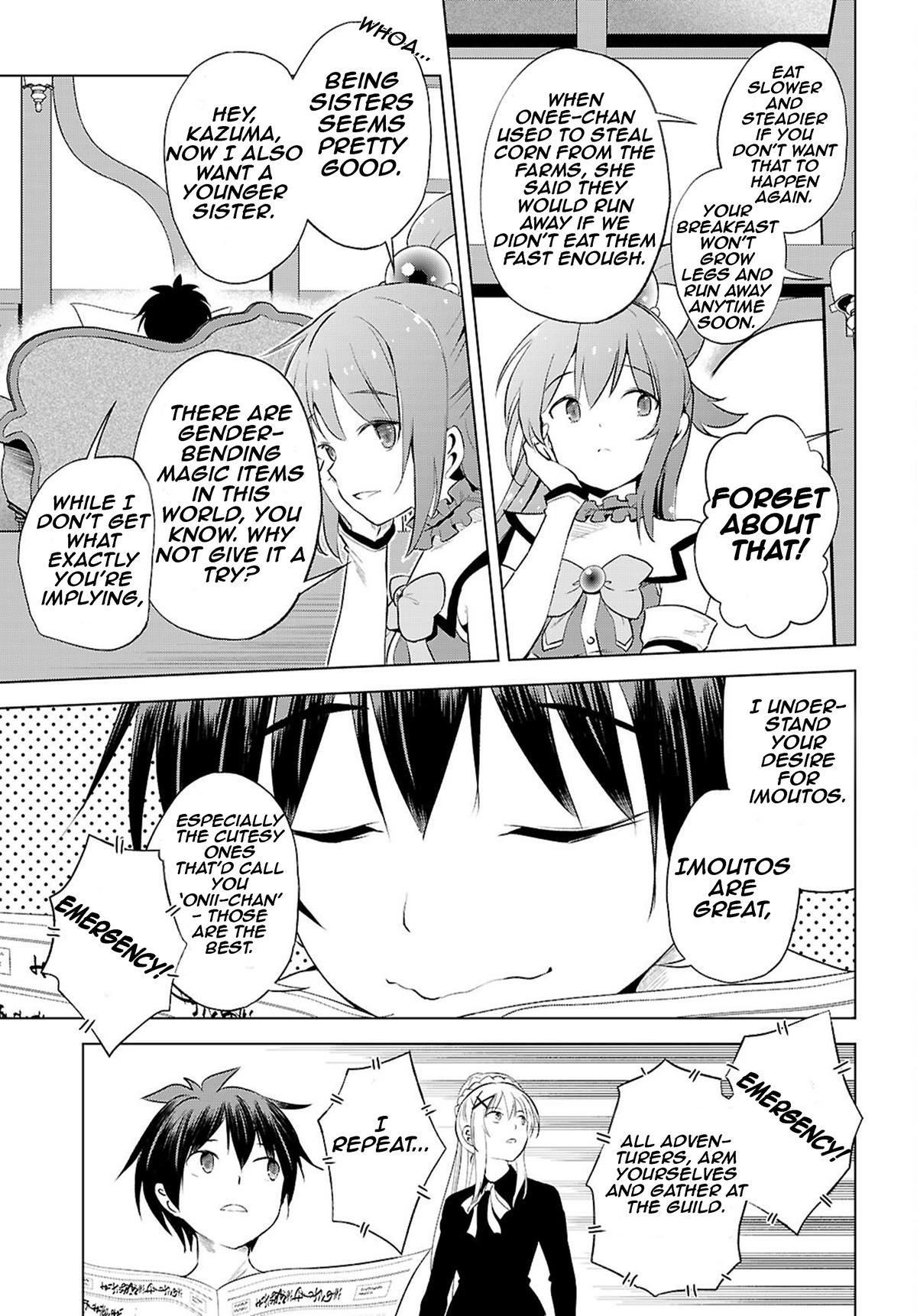 Kono Subarashii Sekai ni Shukufuku o! Chapter 126 page 16 - 