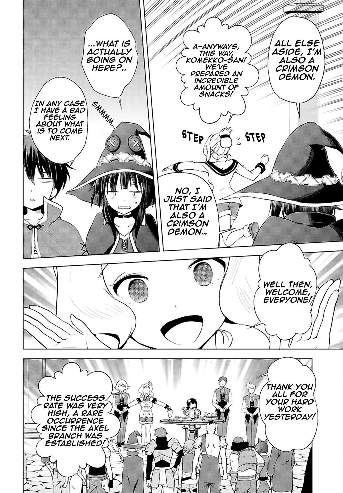 Kono Subarashii Sekai ni Shukufuku o! Chapter 126 page 21 - 