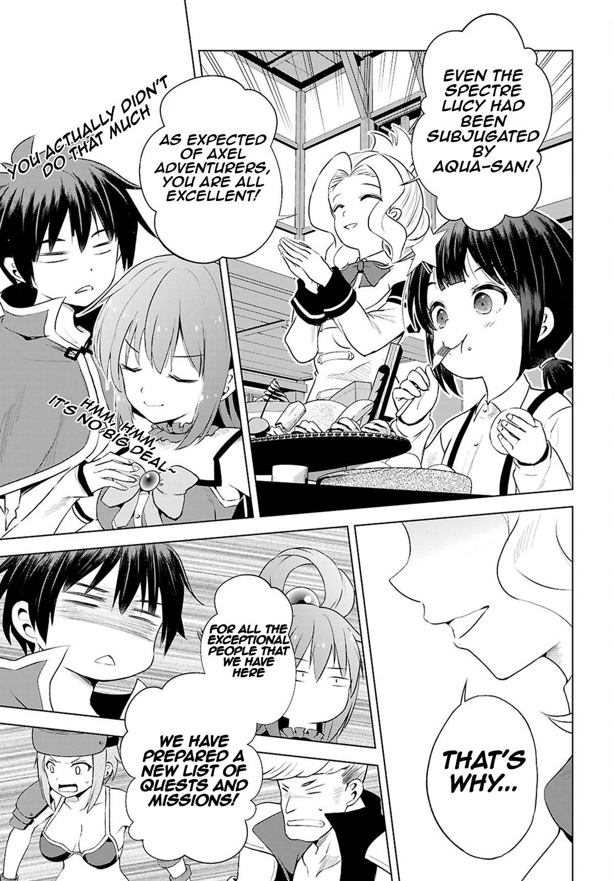 Kono Subarashii Sekai ni Shukufuku o! Chapter 126 page 22 - 