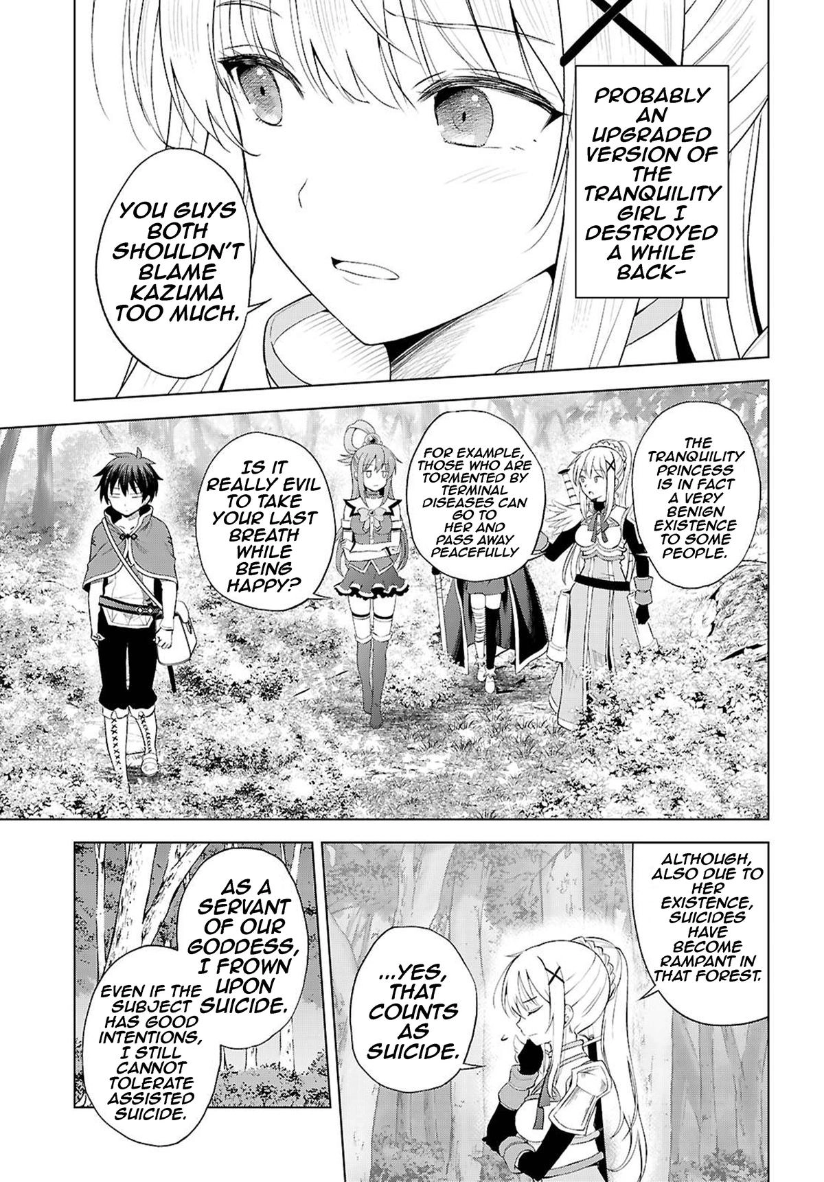 Kono Subarashii Sekai ni Shukufuku o! Chapter 127 page 4 - 