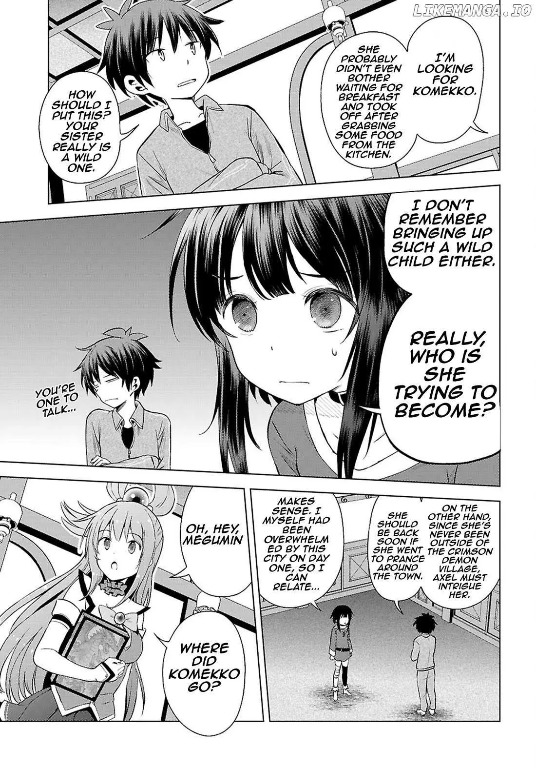 Kono Subarashii Sekai ni Shukufuku o! Chapter 129 page 12 - 