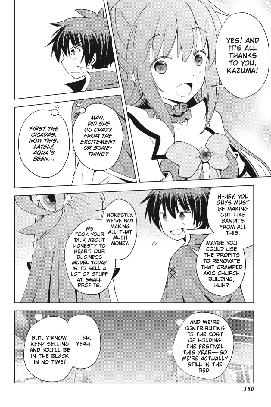 Kono Subarashii Sekai ni Shukufuku o! Chapter 14 page 152 - 