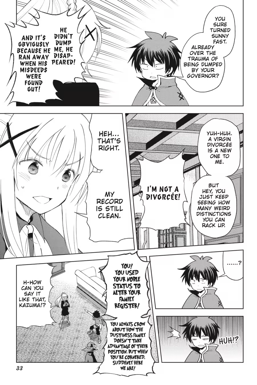 Kono Subarashii Sekai ni Shukufuku o! Chapter 14 page 35 - 