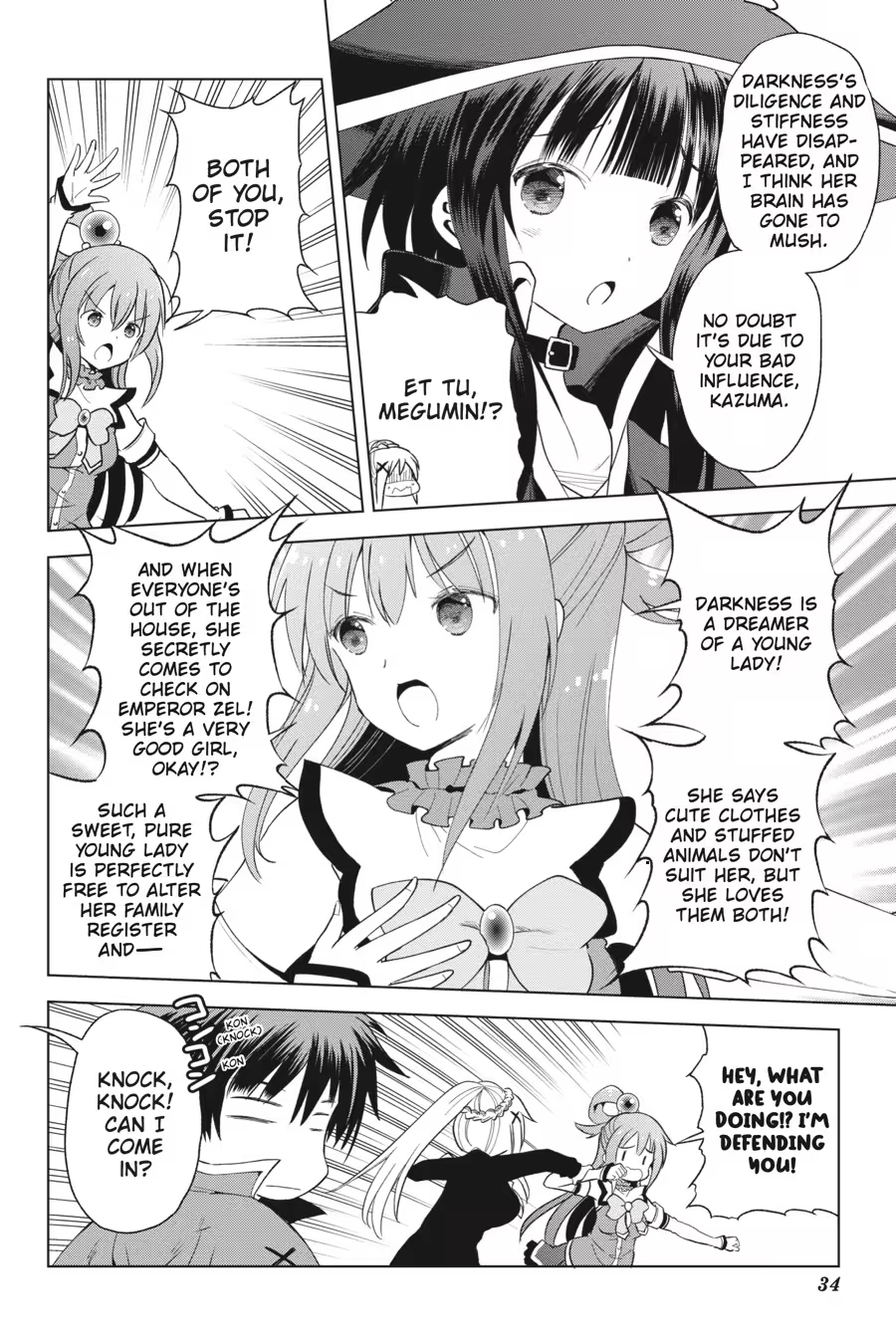 Kono Subarashii Sekai ni Shukufuku o! Chapter 14 page 36 - 