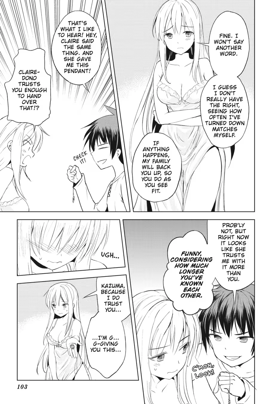 Kono Subarashii Sekai ni Shukufuku o! Chapter 18 page 105 - 