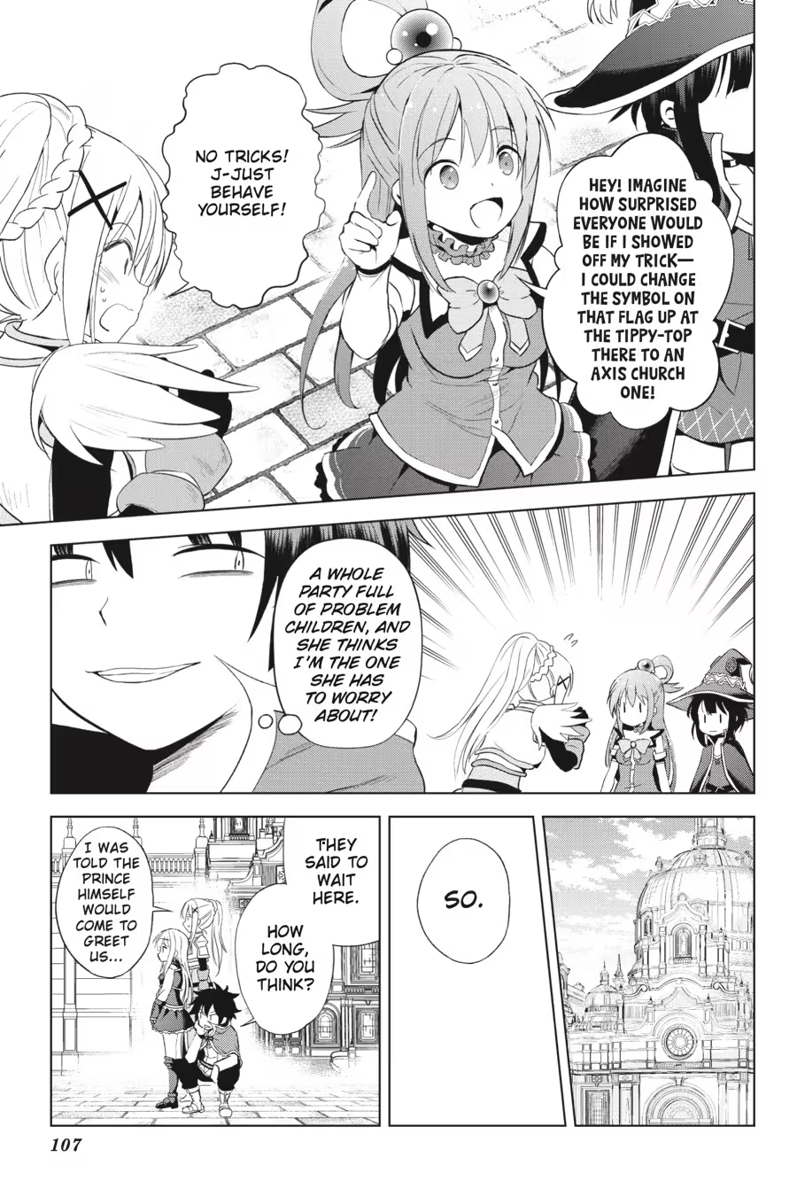 Kono Subarashii Sekai ni Shukufuku o! Chapter 18 page 109 - 