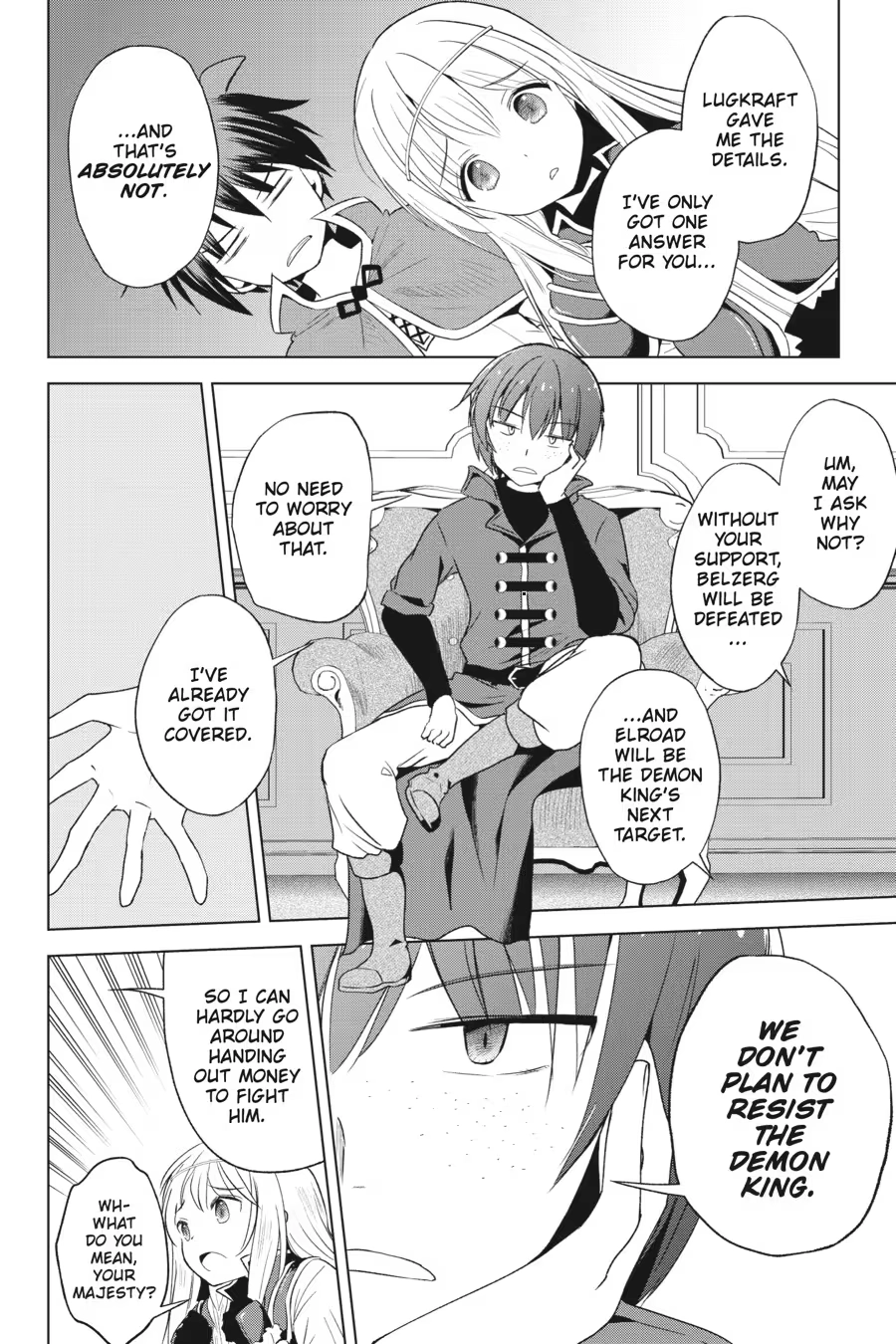 Kono Subarashii Sekai ni Shukufuku o! Chapter 18 page 134 - 