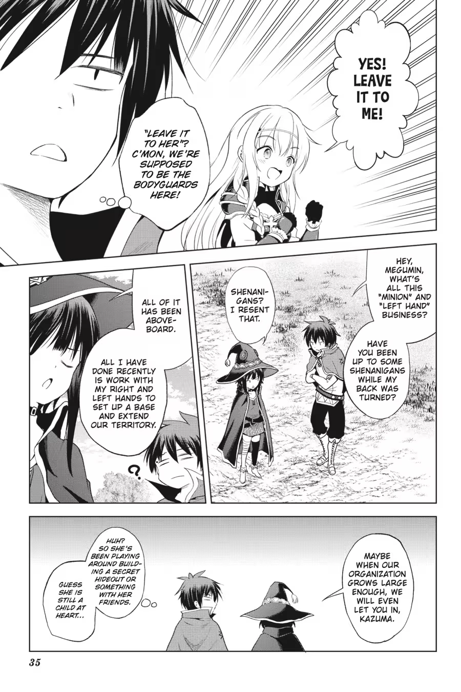 Kono Subarashii Sekai ni Shukufuku o! Chapter 18 page 37 - 