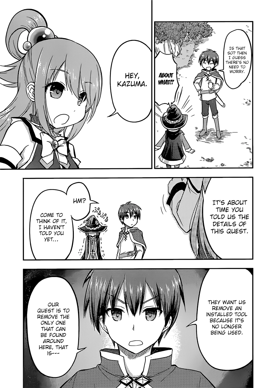 Kono Subarashii Sekai ni Shukufuku o! Chapter 22.5 page 22 - 