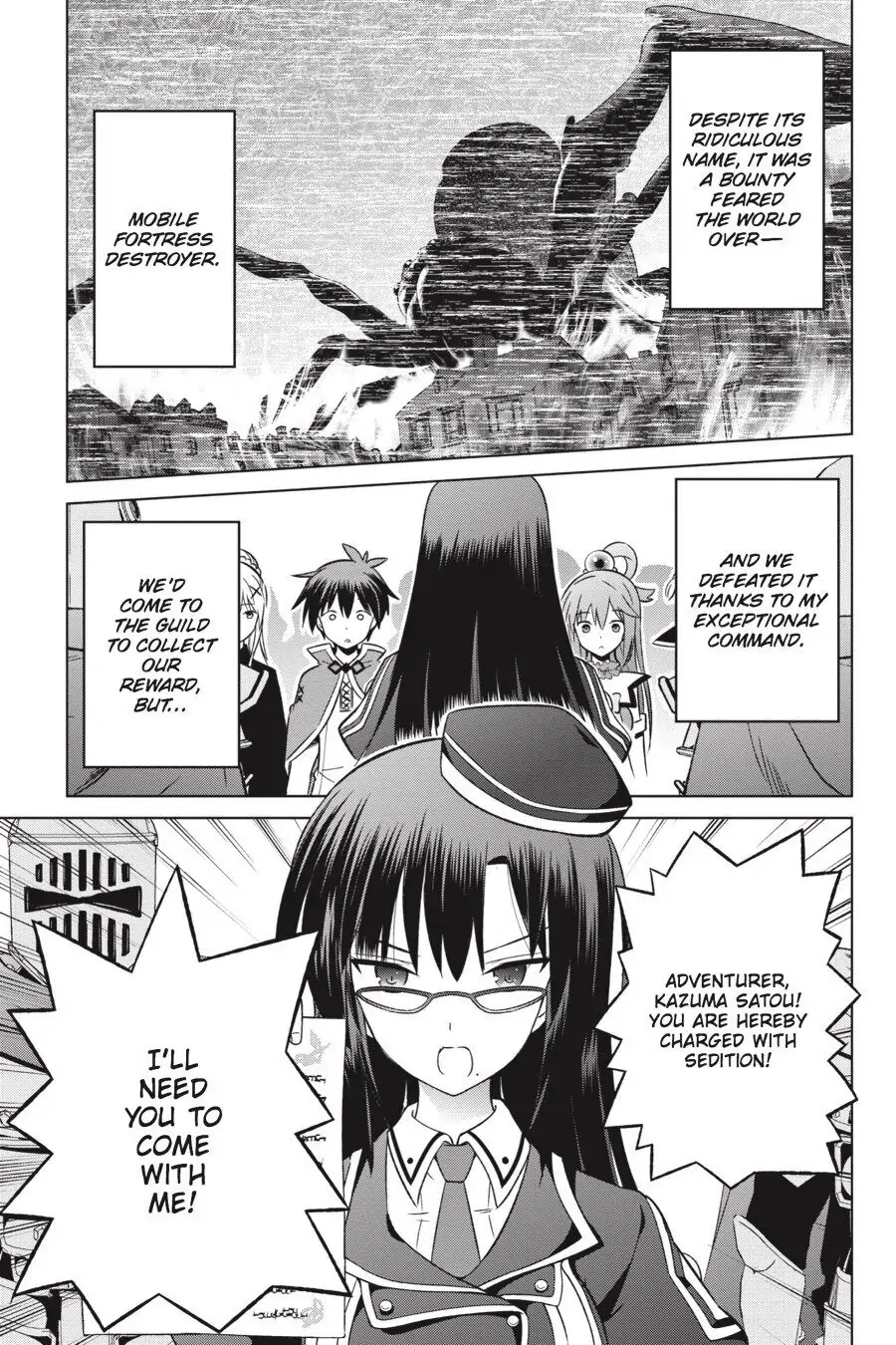 Kono Subarashii Sekai ni Shukufuku o! Chapter 23 page 3 - 