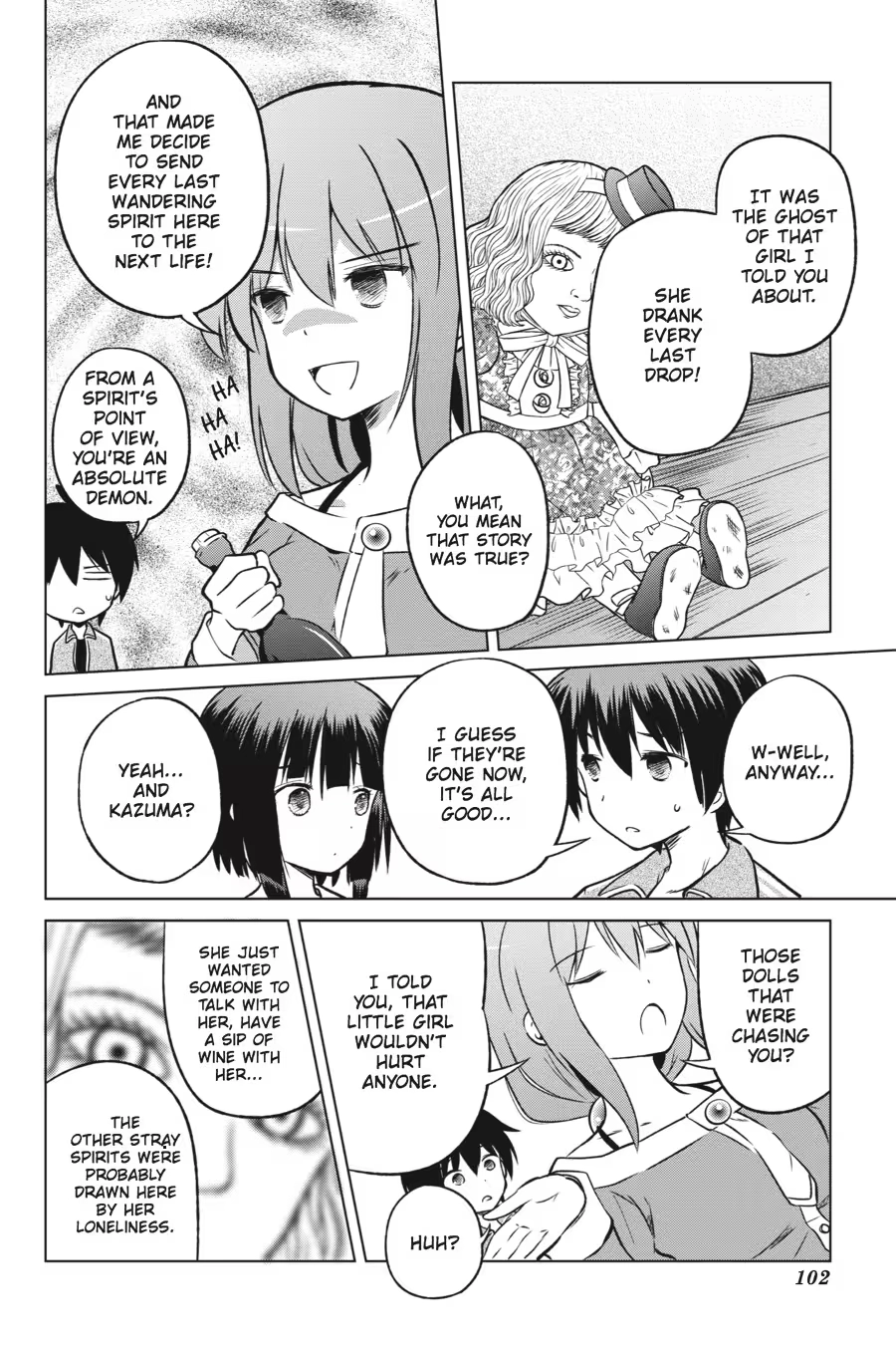 Kono Subarashii Sekai ni Shukufuku o! Chapter 3 page 104 - 