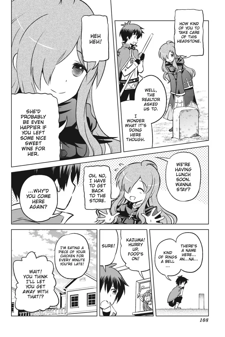 Kono Subarashii Sekai ni Shukufuku o! Chapter 3 page 110 - 