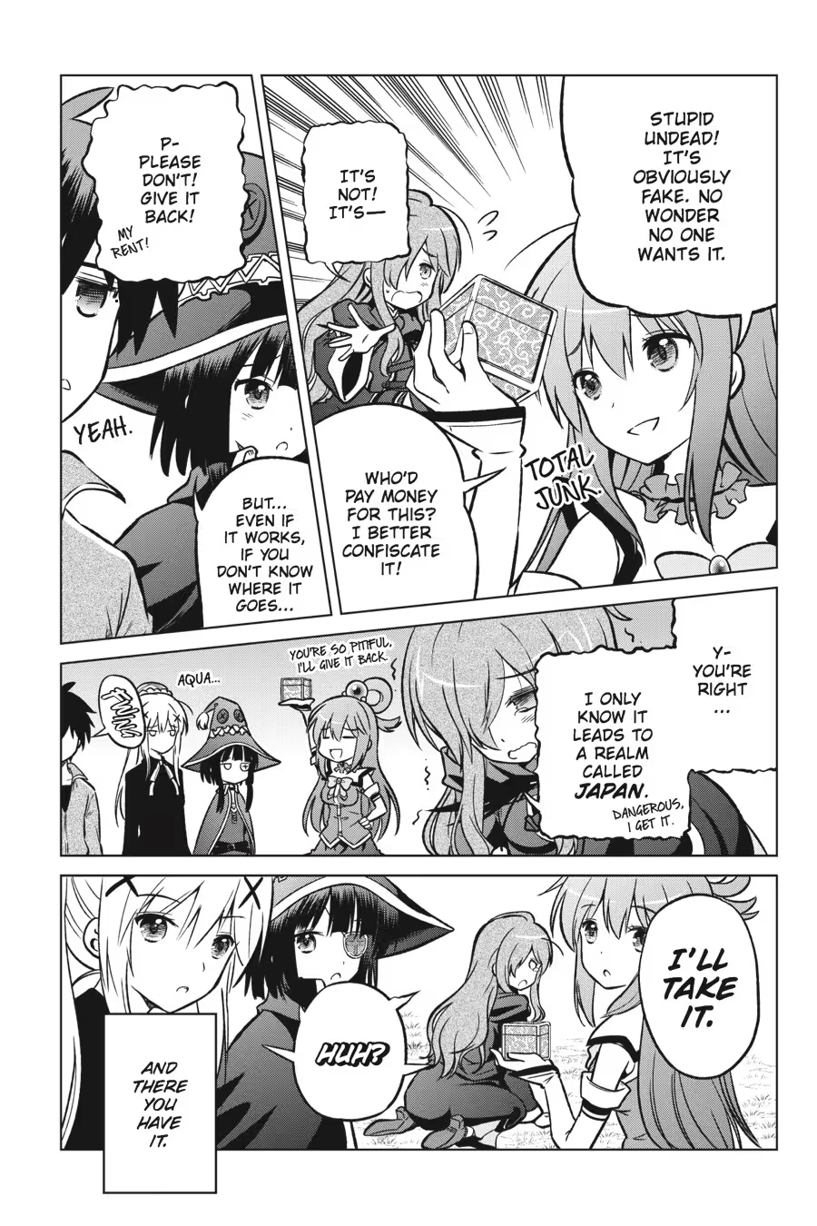 Kono Subarashii Sekai ni Shukufuku o! Chapter 3 page 141 - 