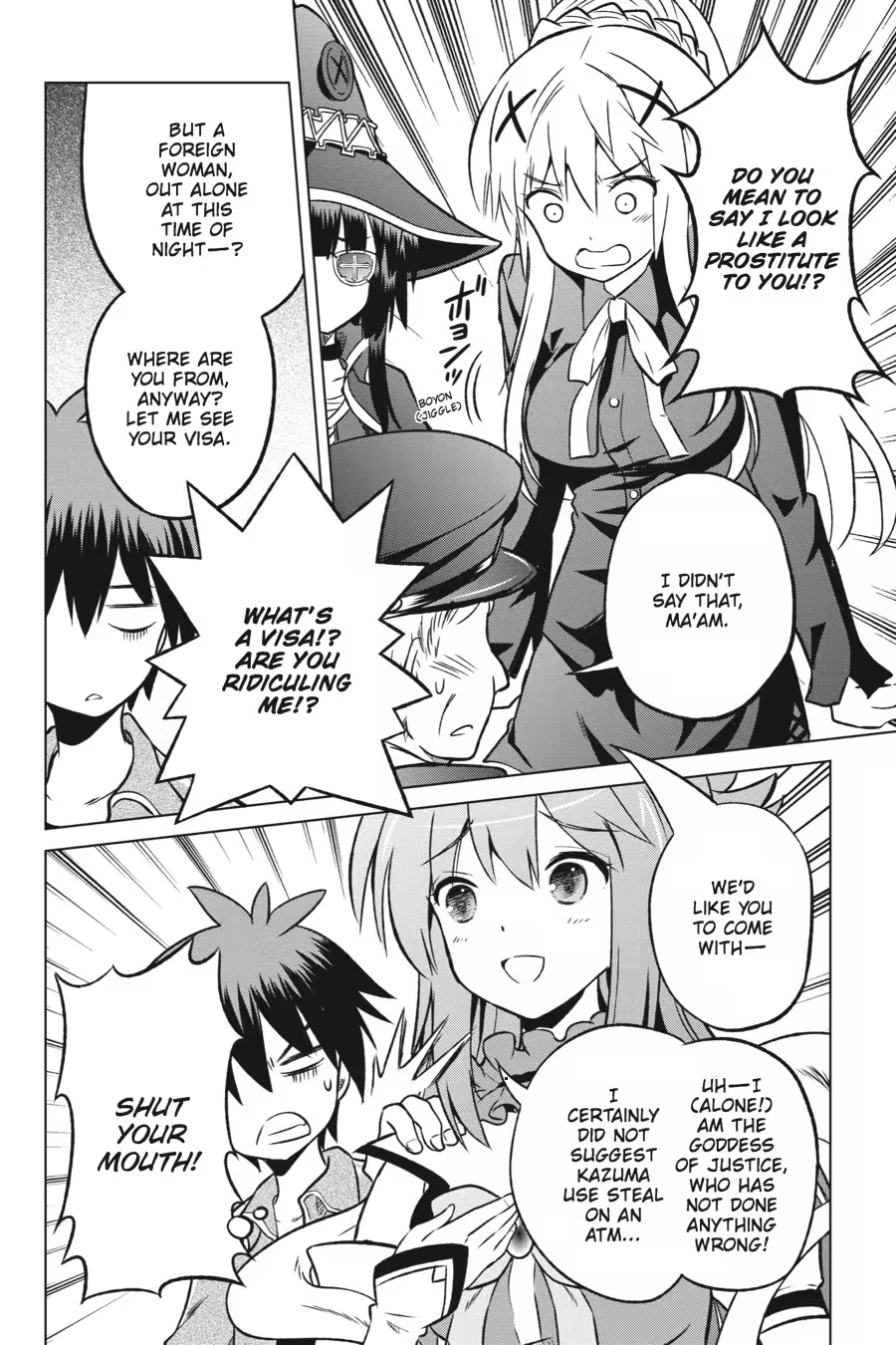 Kono Subarashii Sekai ni Shukufuku o! Chapter 3 page 156 - 