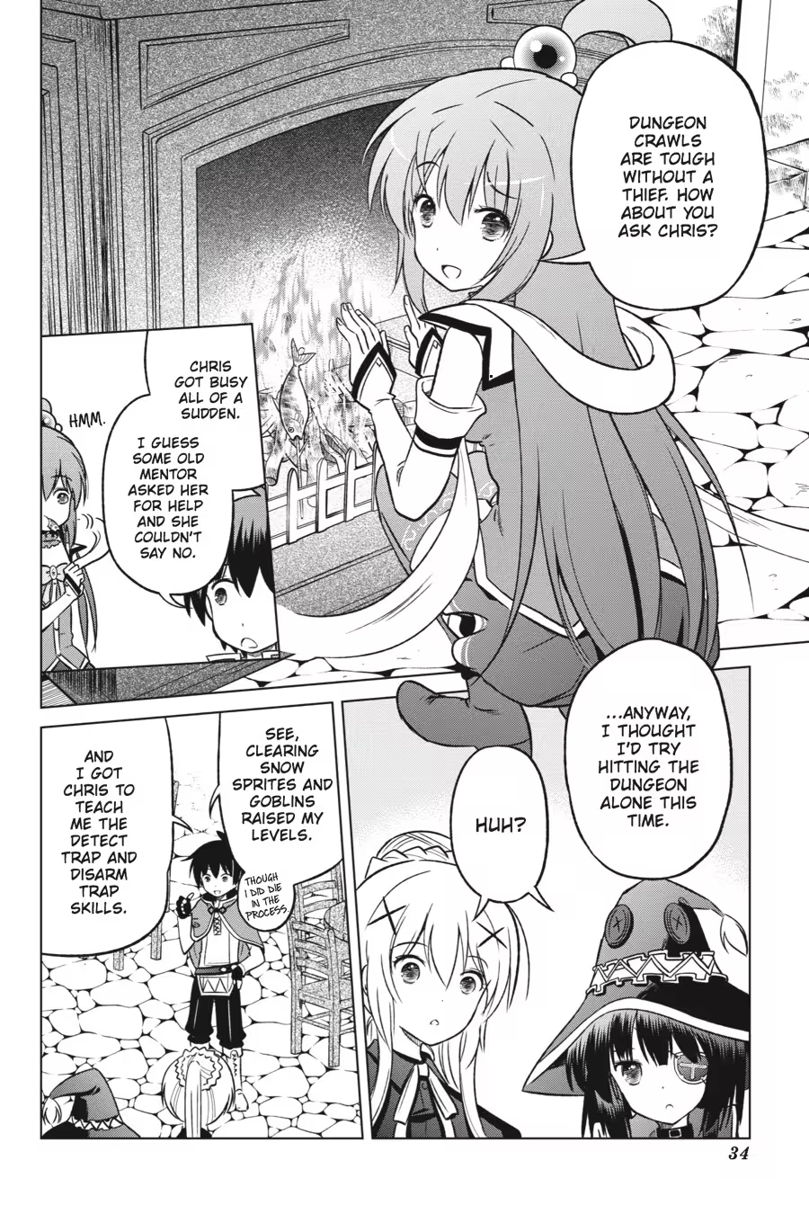 Kono Subarashii Sekai ni Shukufuku o! Chapter 3 page 36 - 